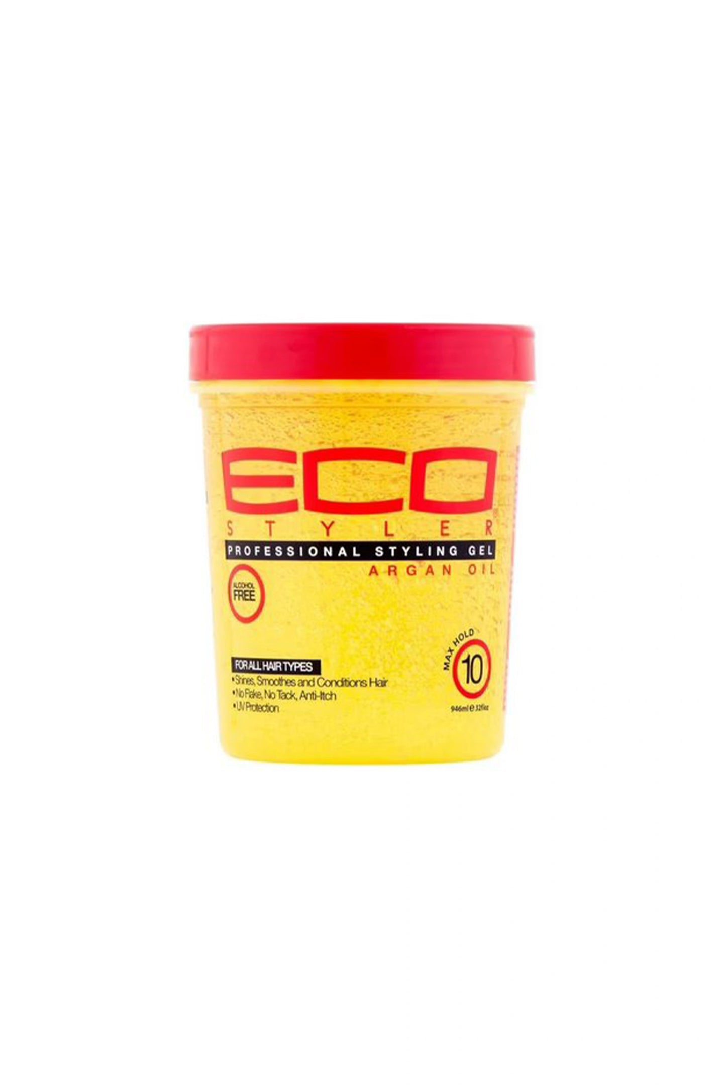 Eco Style Professional Styling Gel Argan Oil Max Hold 32 Oz