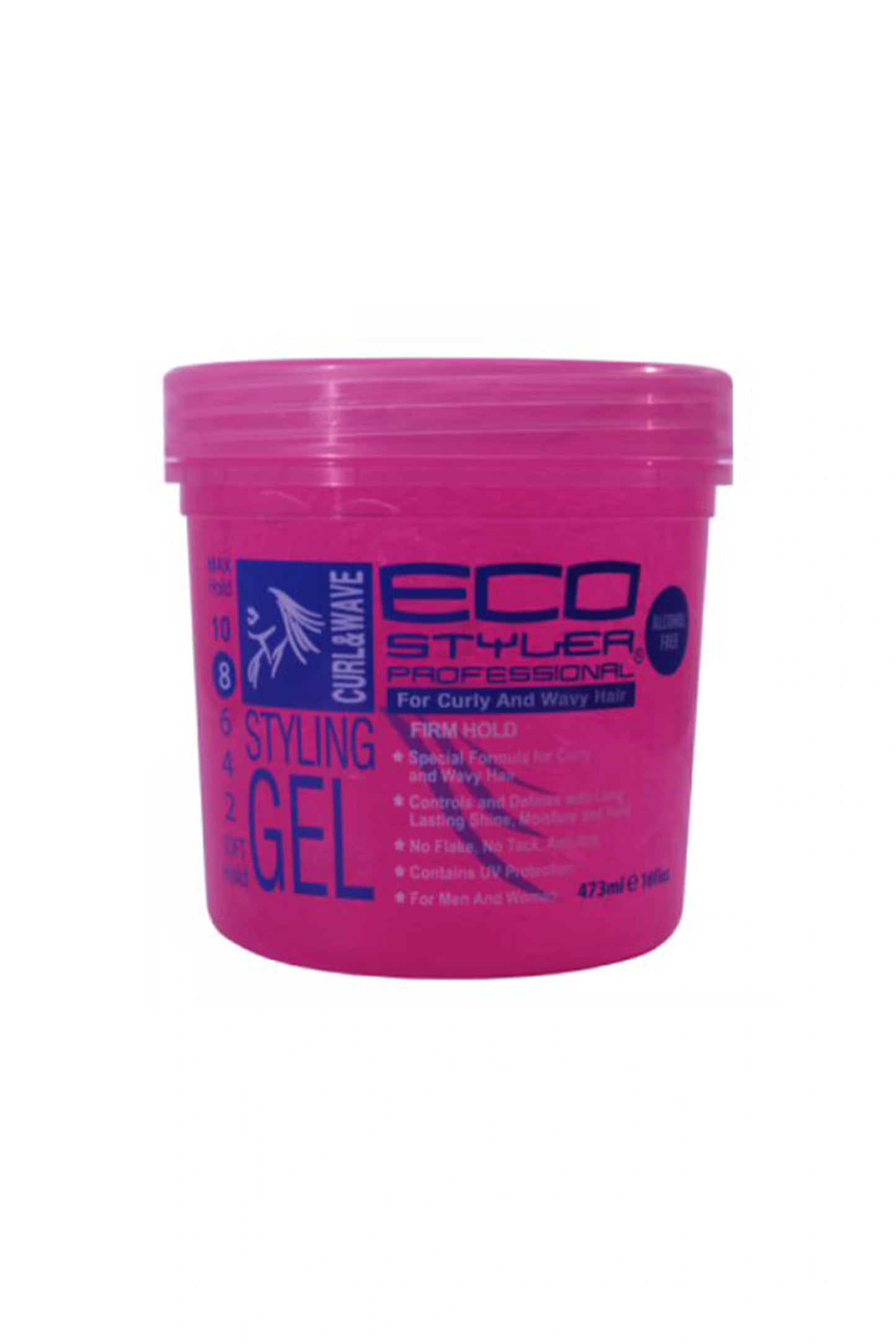 Eco Styler Professional Styling Gel Curl & Wave Pink 16 Oz