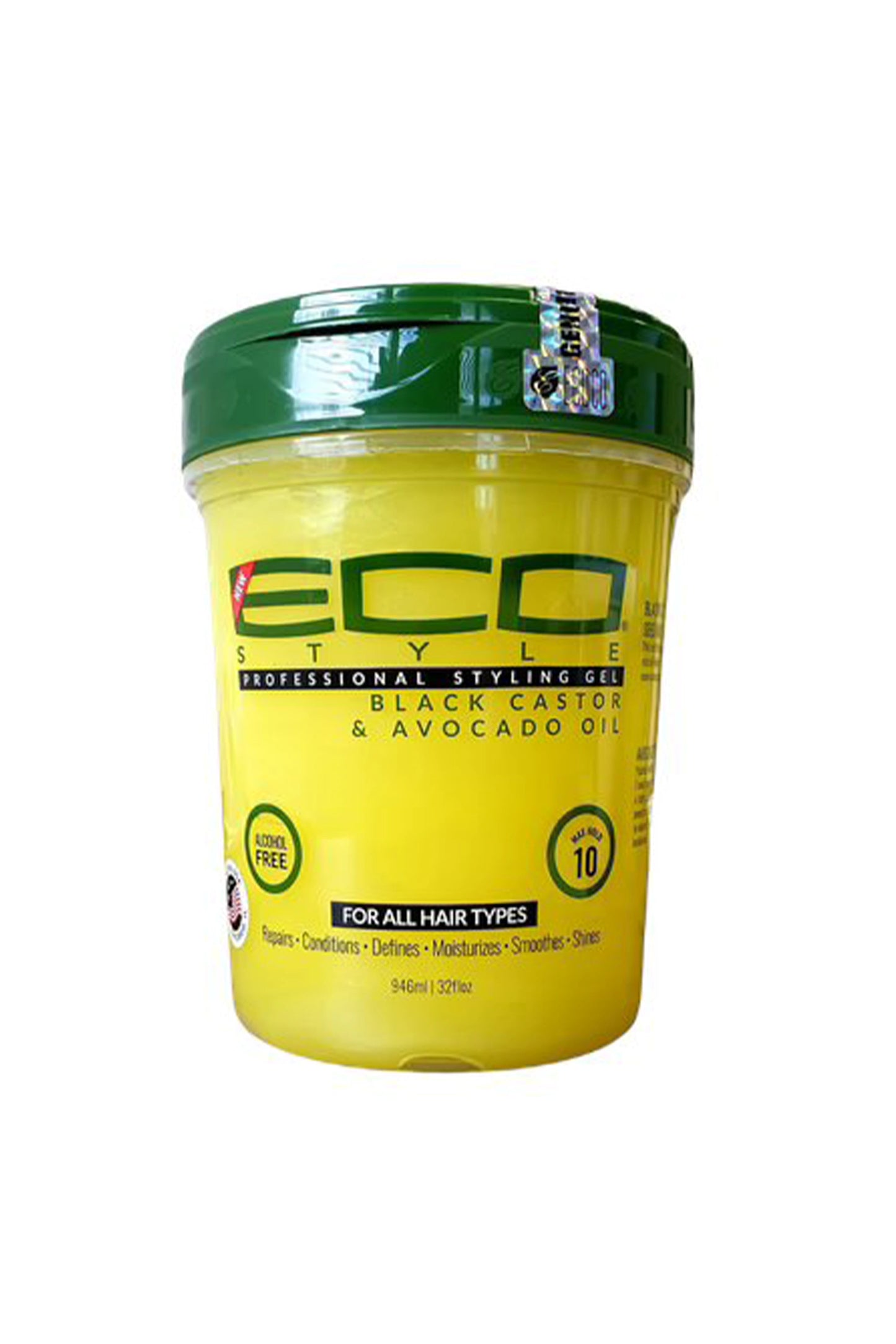 Eco Styler Styling Gel Black Castor & Avocado Oil 32oz