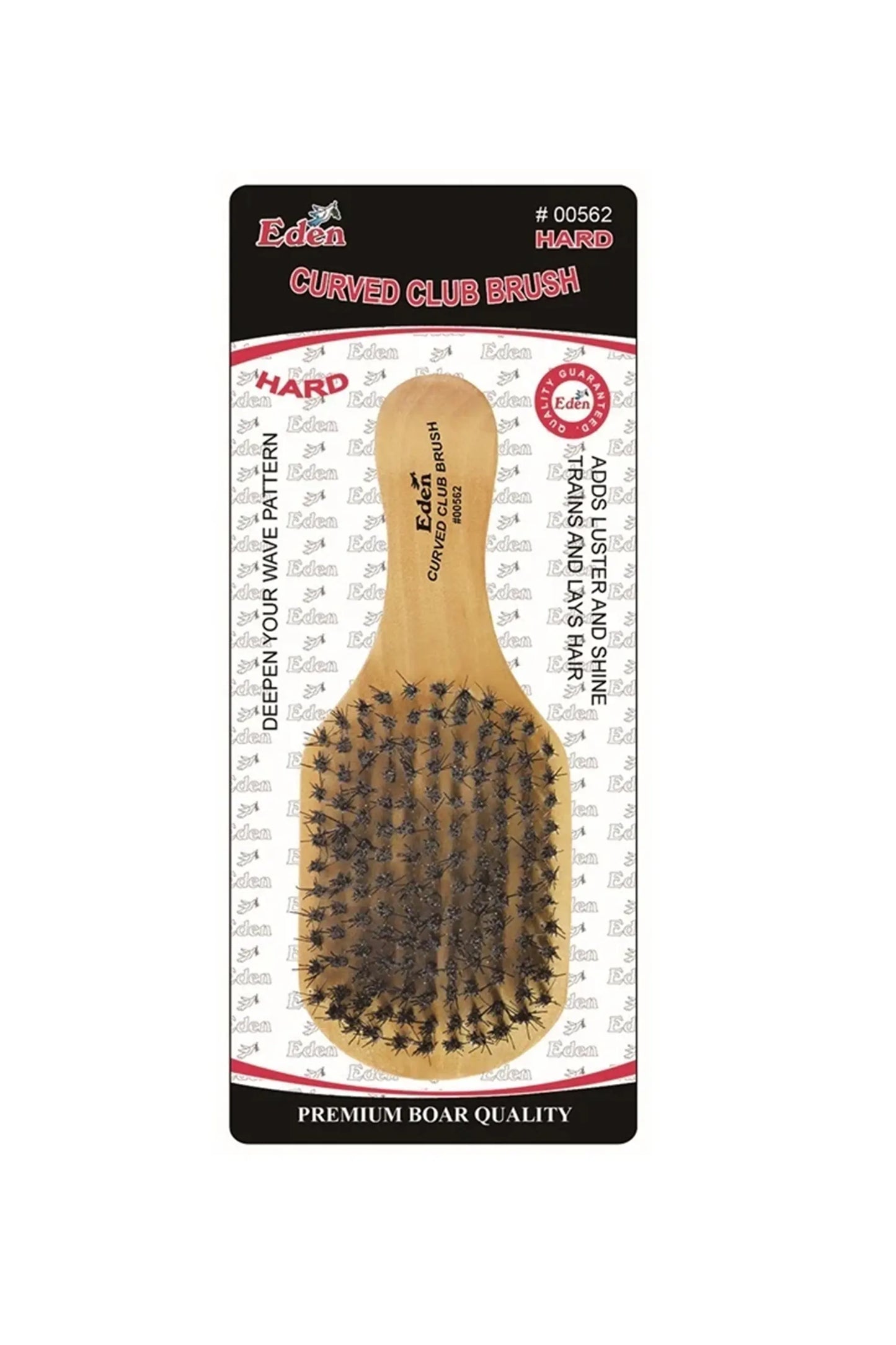 Eden Curved Hard Club Brush - 00562