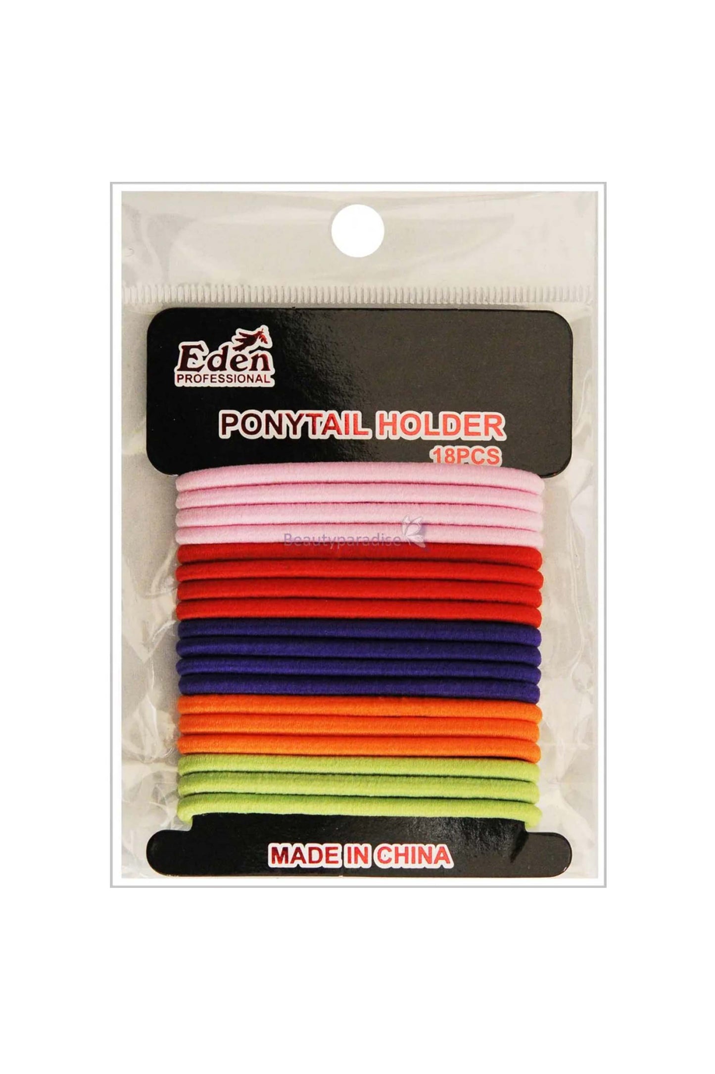 Eden Ponytail Holder - 18 Pcs
