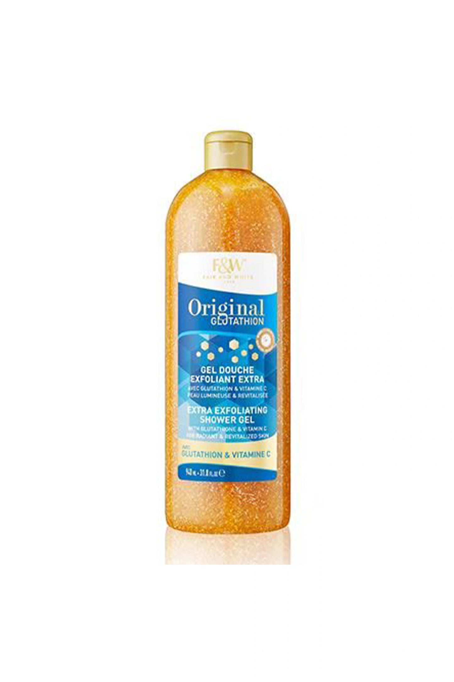 Fair & White Glutathion Exfoliating Shower Gel 940ml