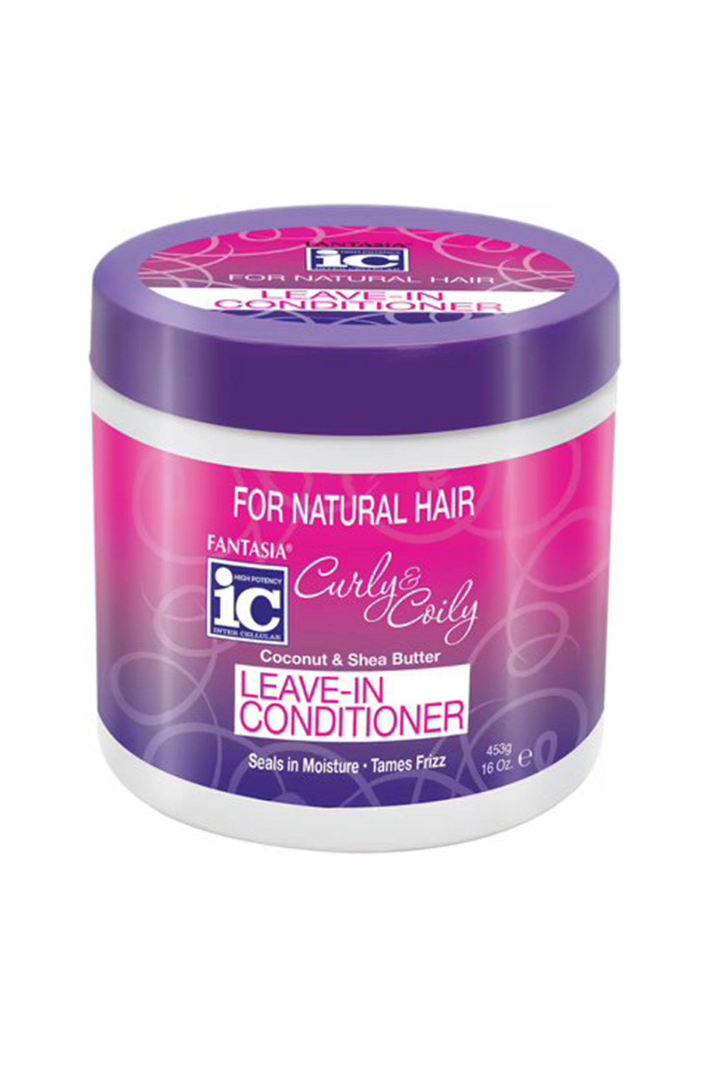 Fantasia IC Curly & Coily Leave In Conditioner 16 Oz