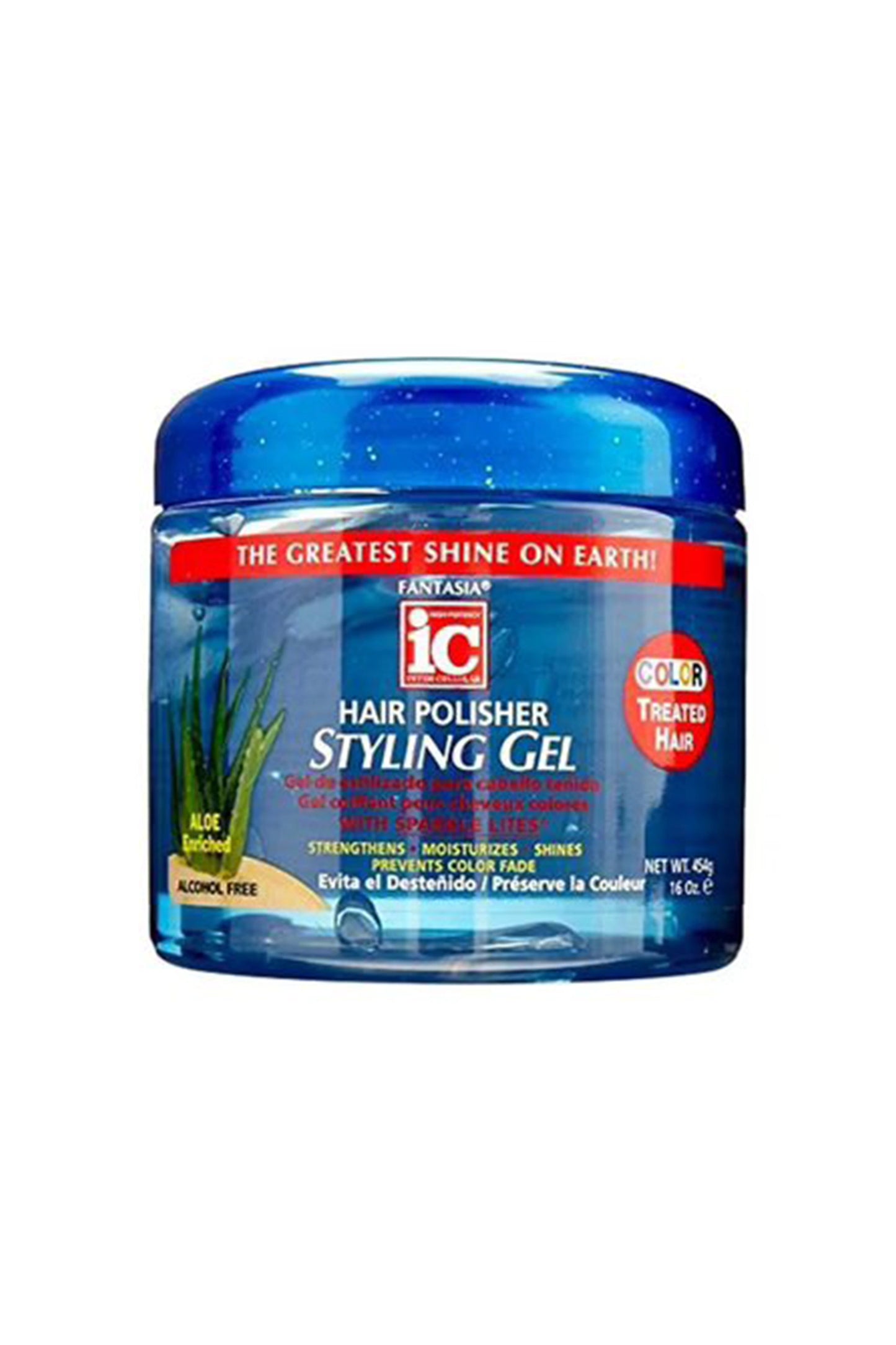 Fantasia IC Styling Gel For Color Treated Hair 454 G / 16 Oz