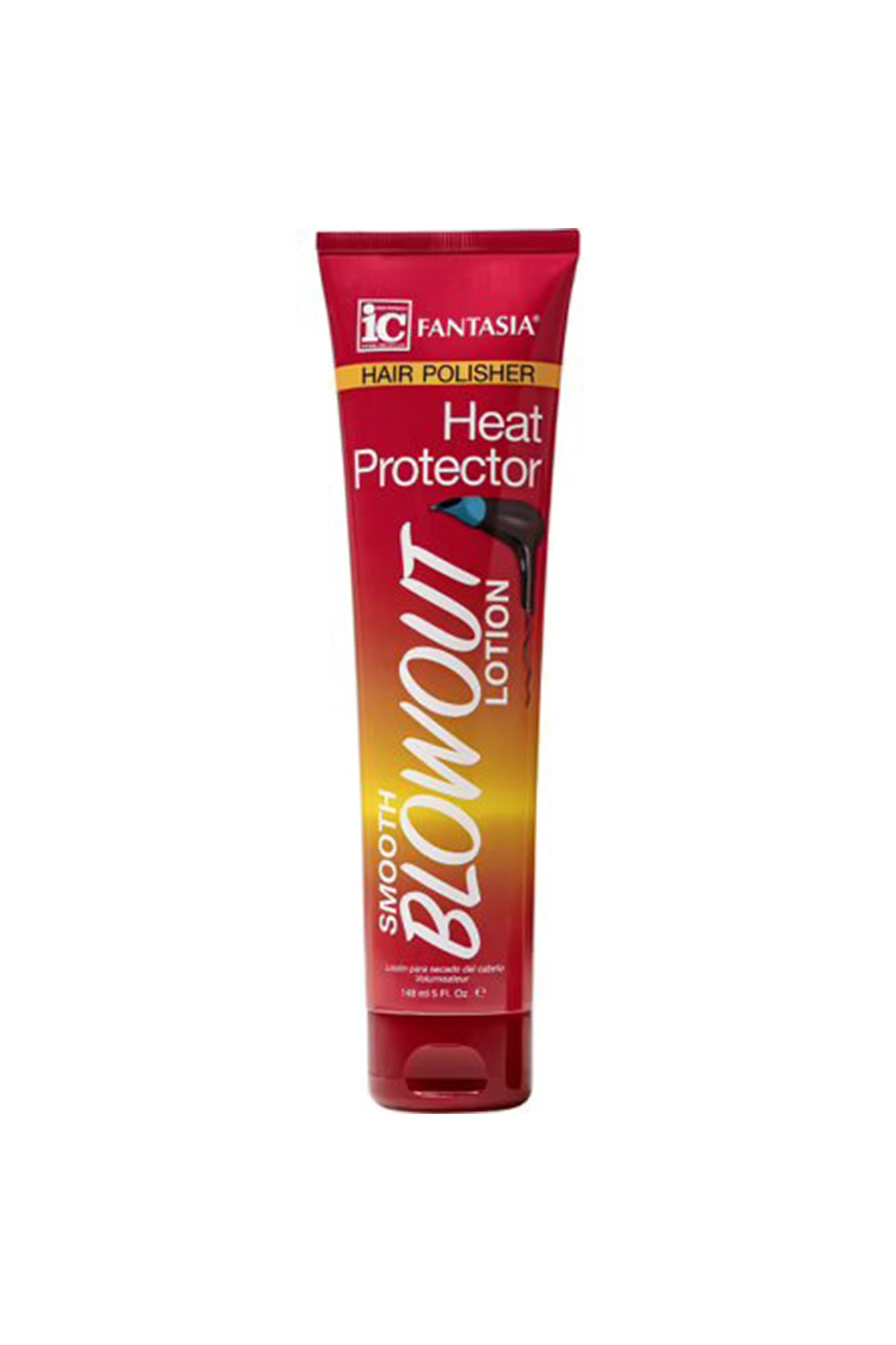 Fantasia Ic Smooth Blowout Lotion Heat Protector 5 Oz