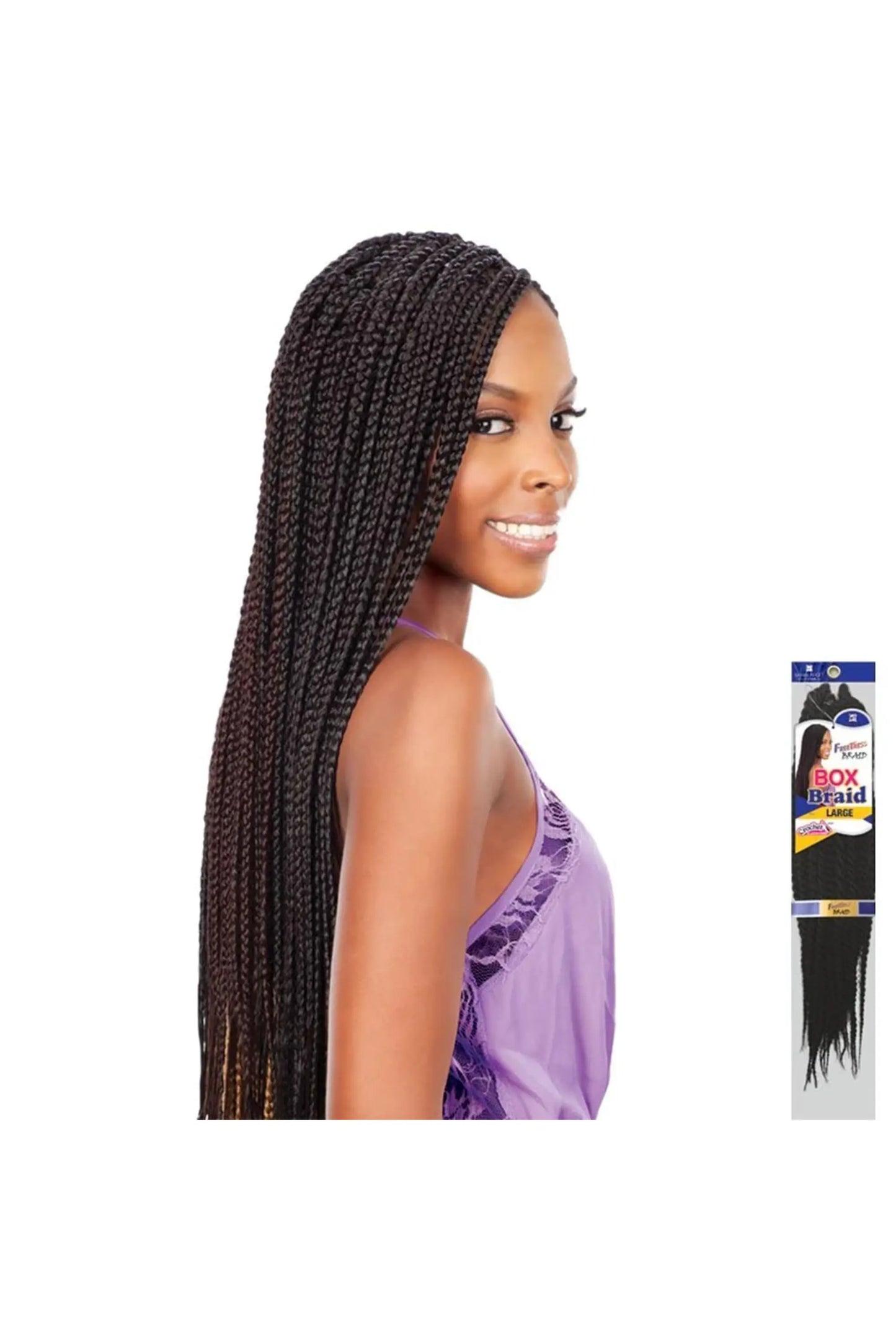 FreeTress Synthetic Braid Box Braid Small