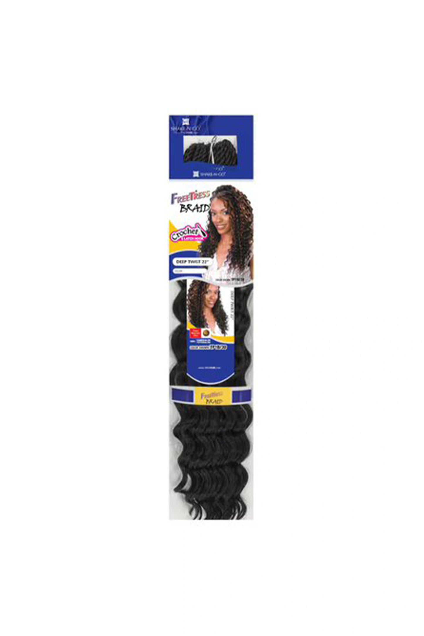 Freetress Deep Twist Crochet Bulk 22''