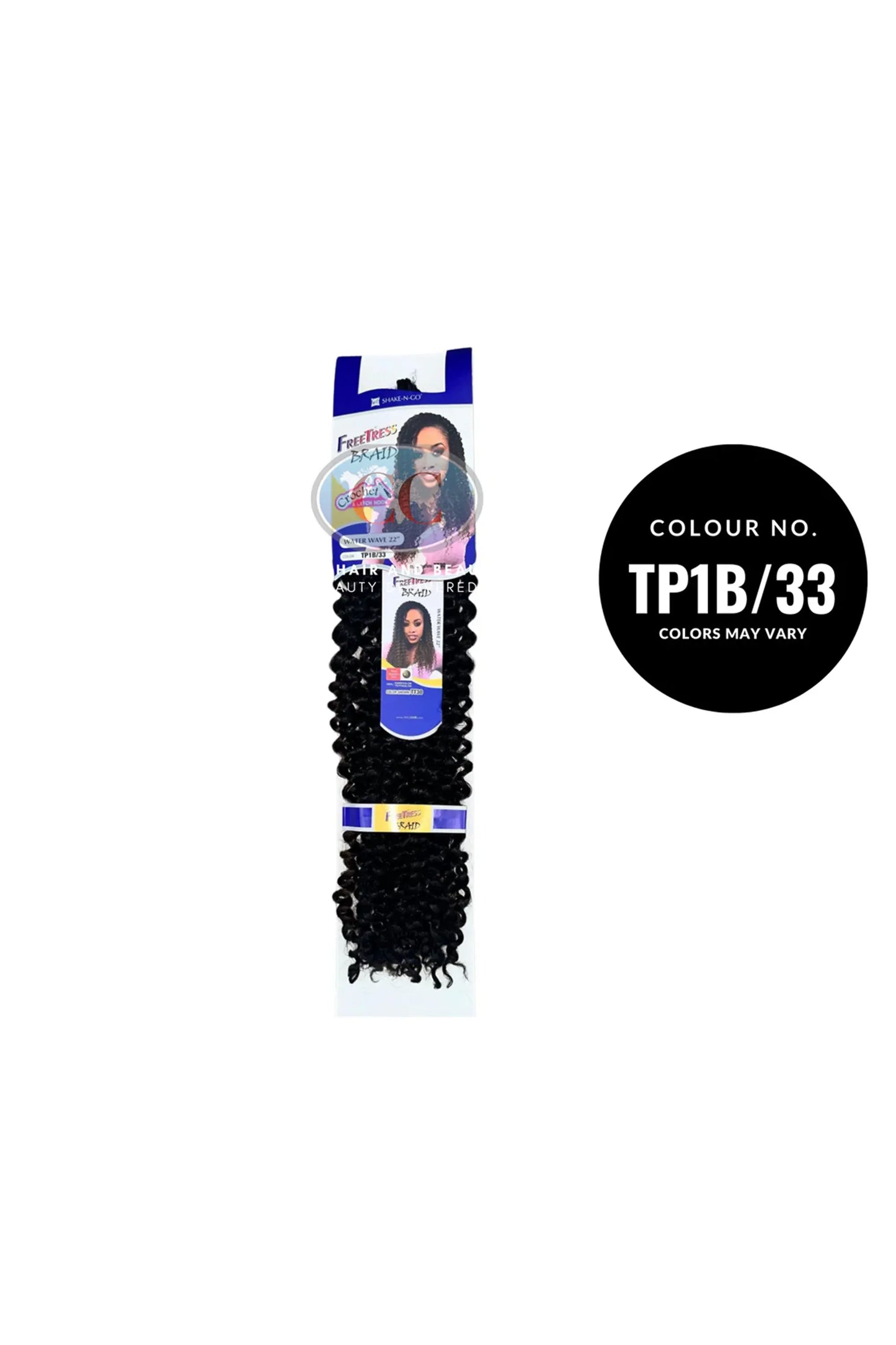 Freetress Synthetic Braids Water Wave Bulk 22"