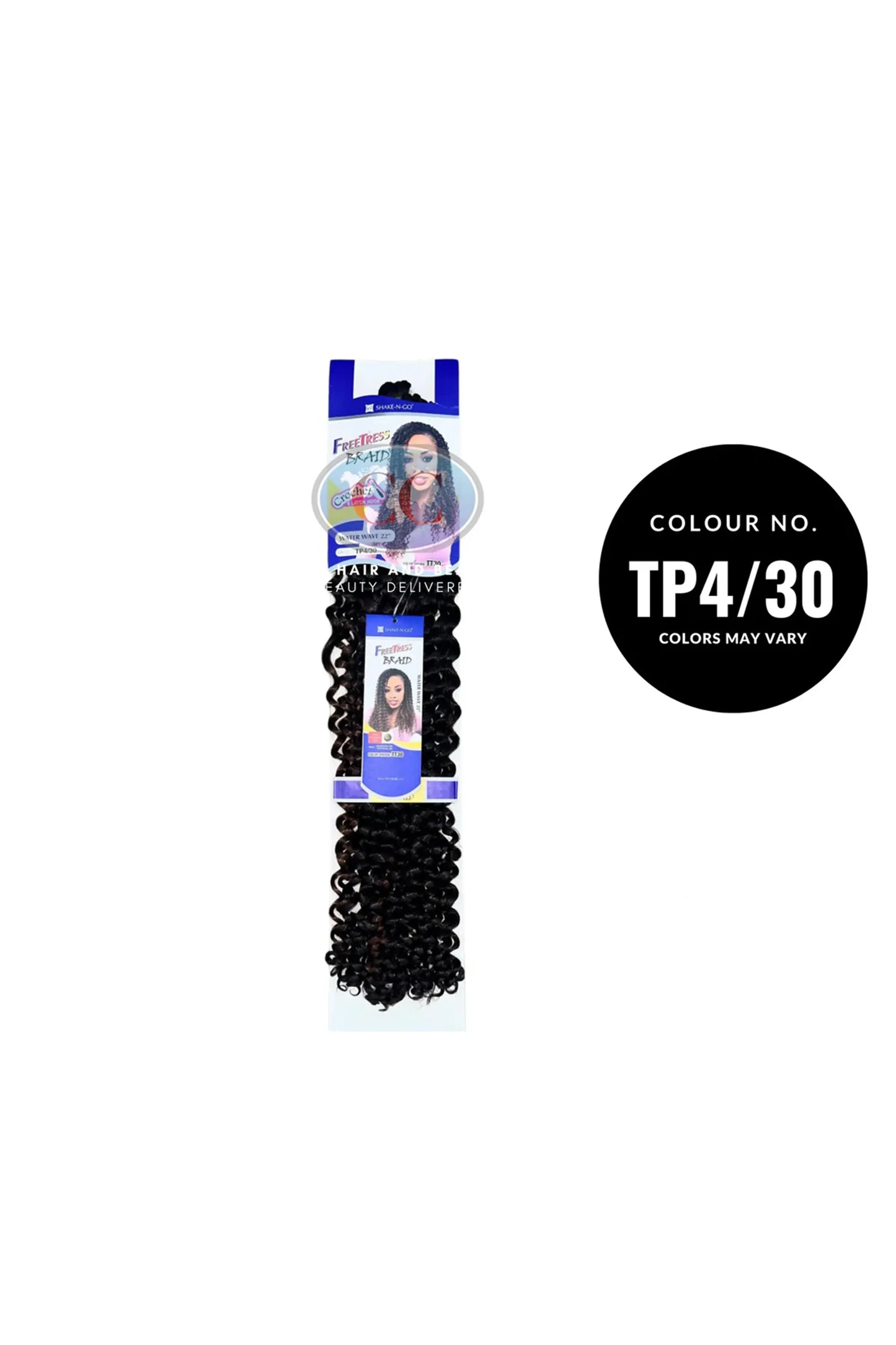 Freetress Synthetic Braids Water Wave Bulk 22"