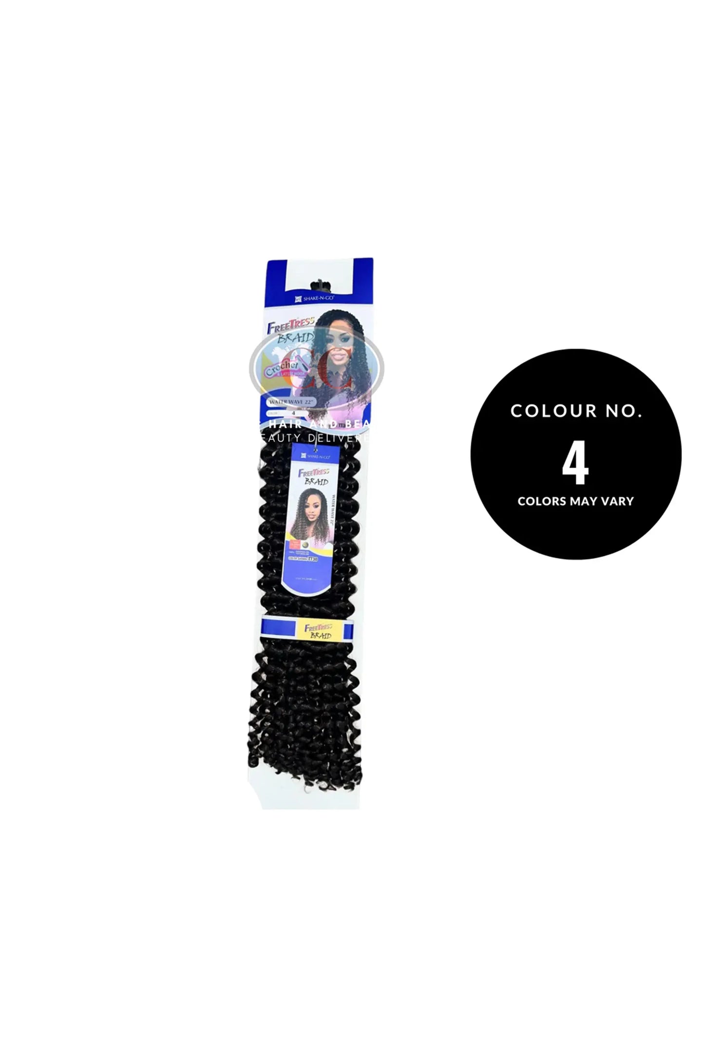 Freetress Synthetic Braids Water Wave Bulk 22"