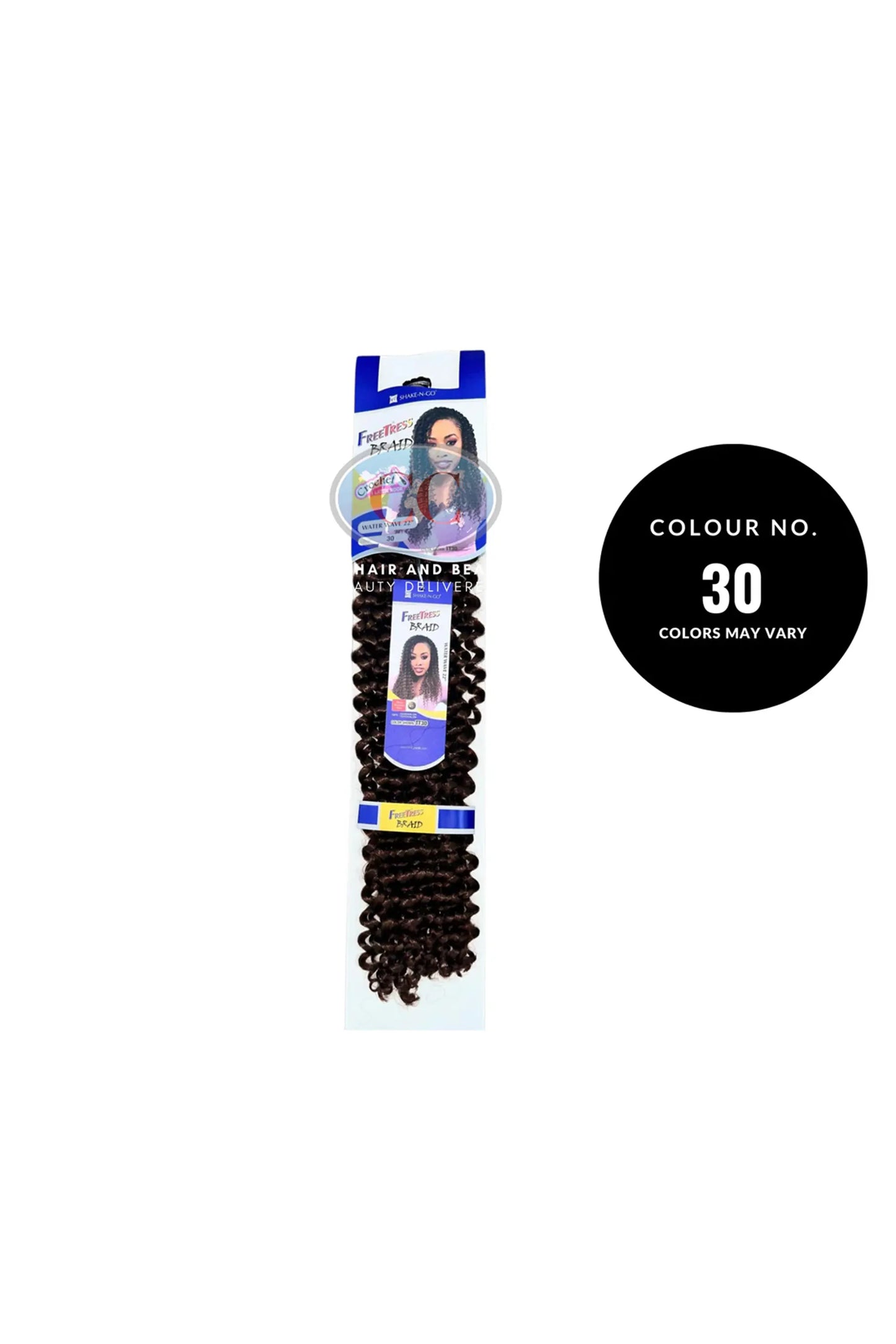 Freetress Synthetic Braids Water Wave Bulk 22"