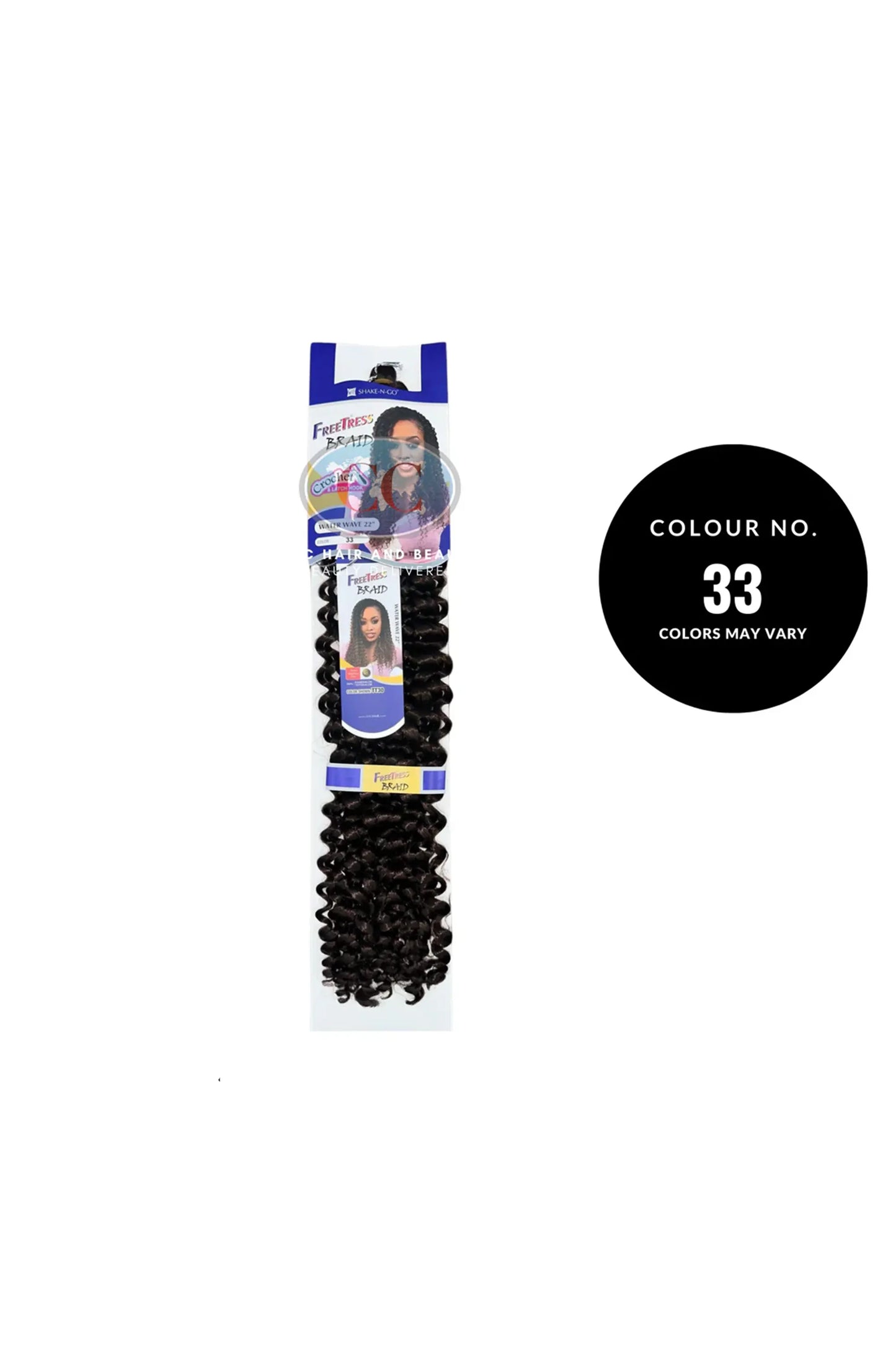 Freetress Synthetic Braids Water Wave Bulk 22"