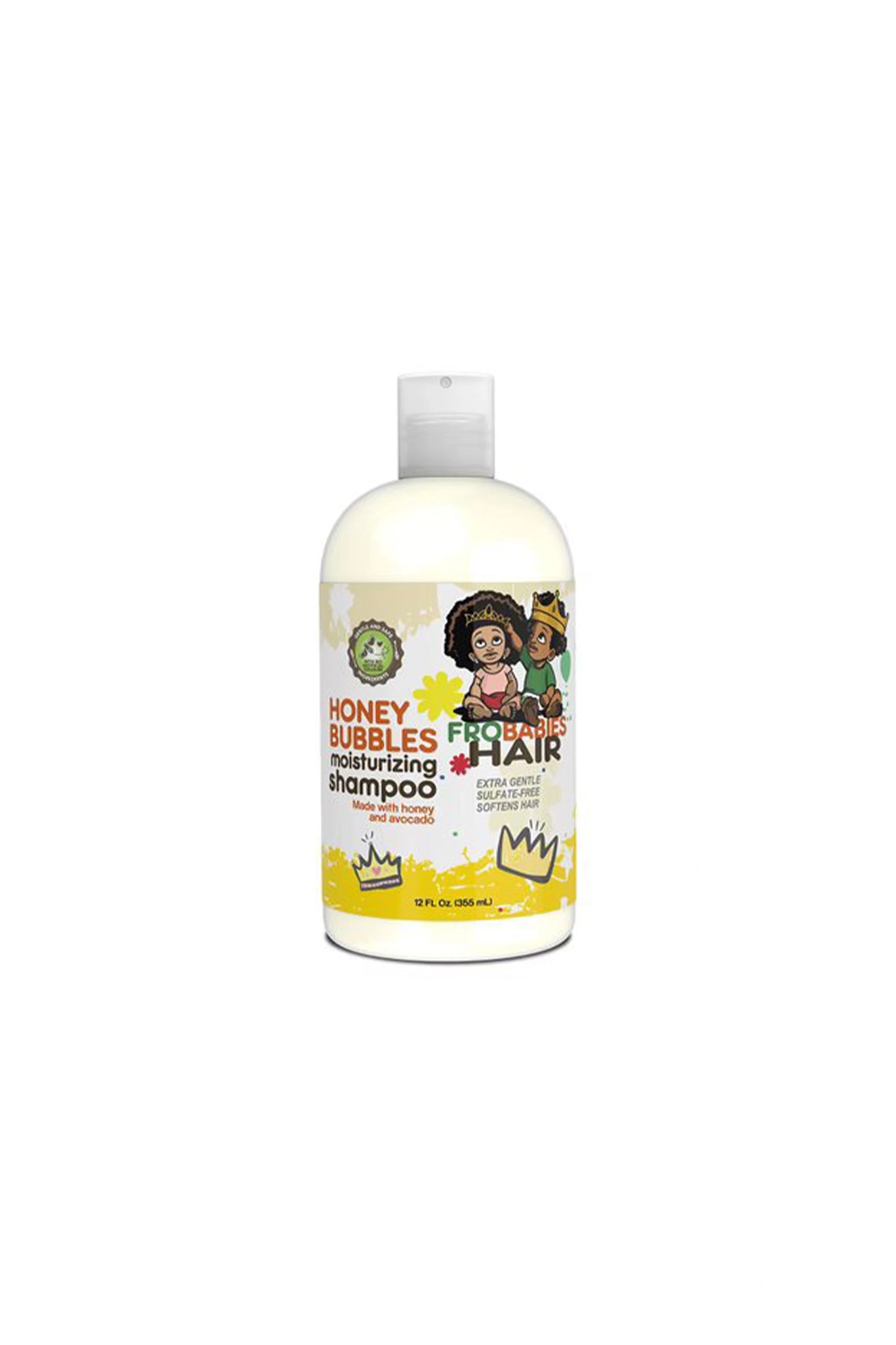 Fro Babies Honey Bubble Shampoo 12oz