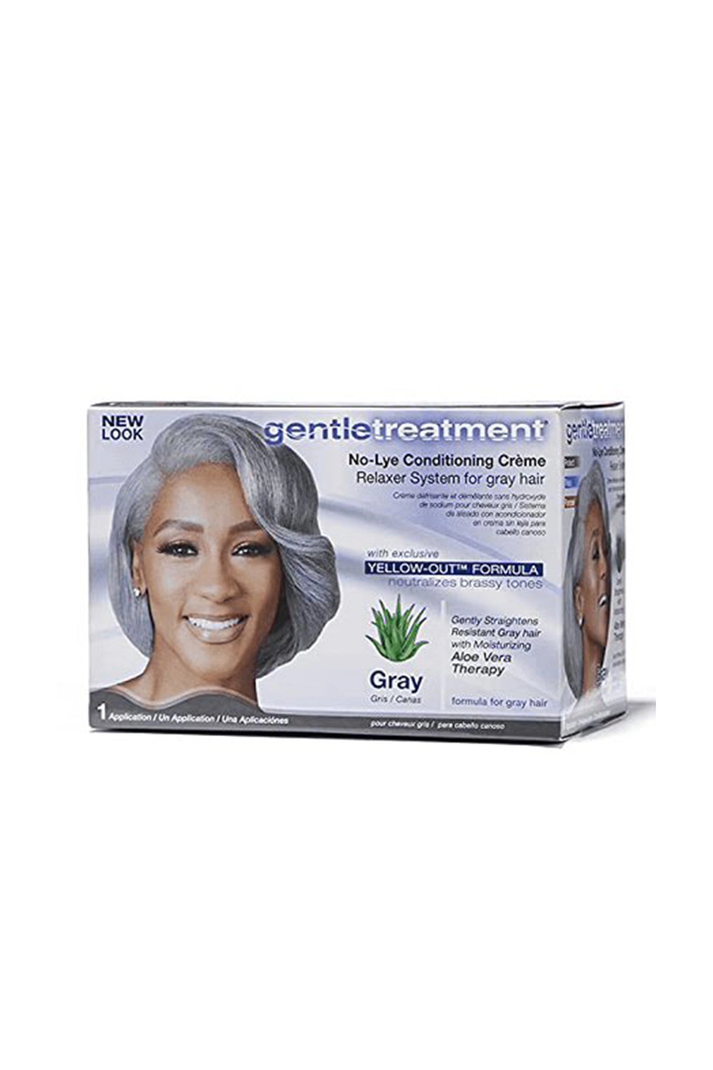 Gentle Treatment No-Lye Conditioning Relaxer Gray