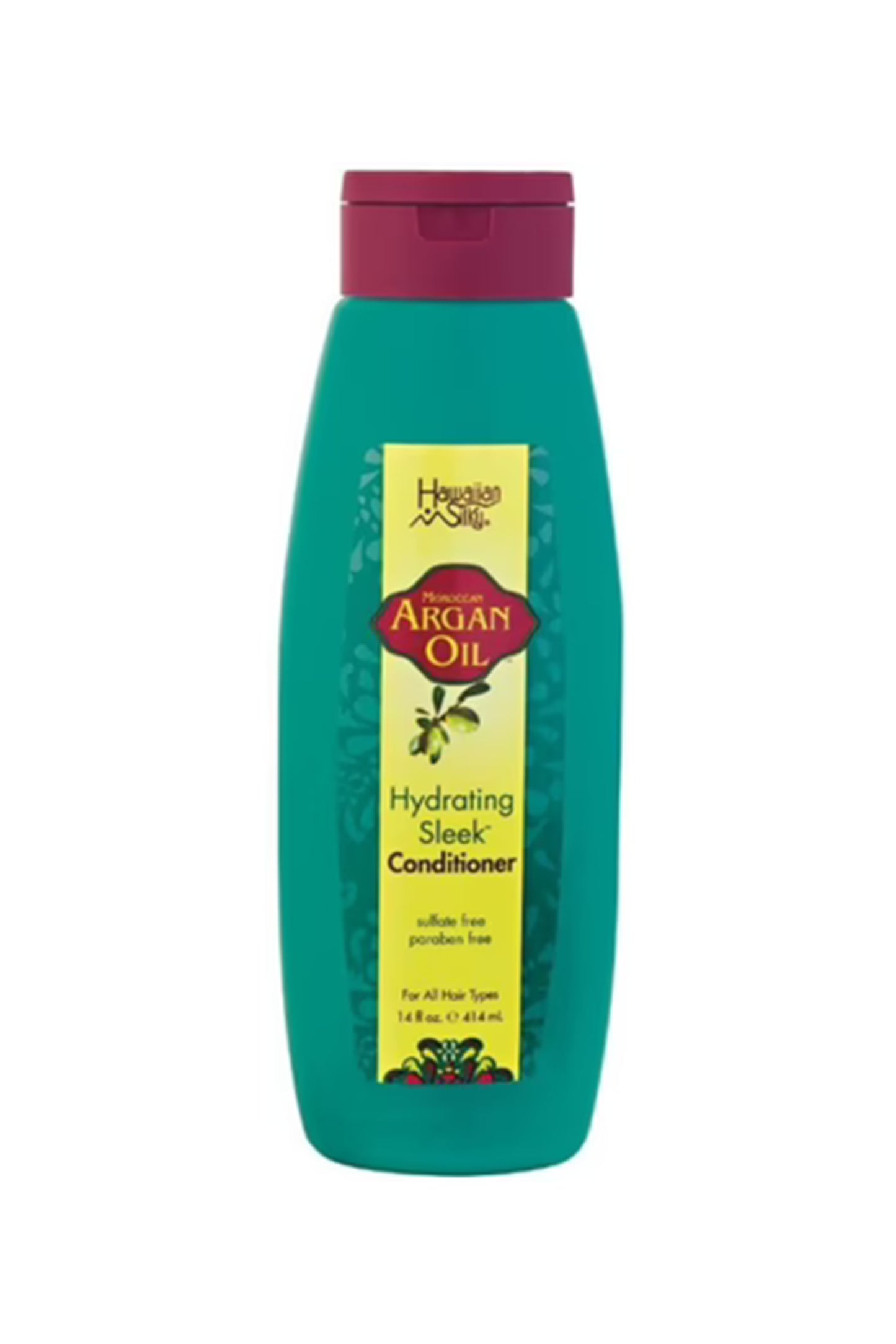 Hawaiian Silky Argan Oil Hydrating Sleek Conditioner 14 Oz