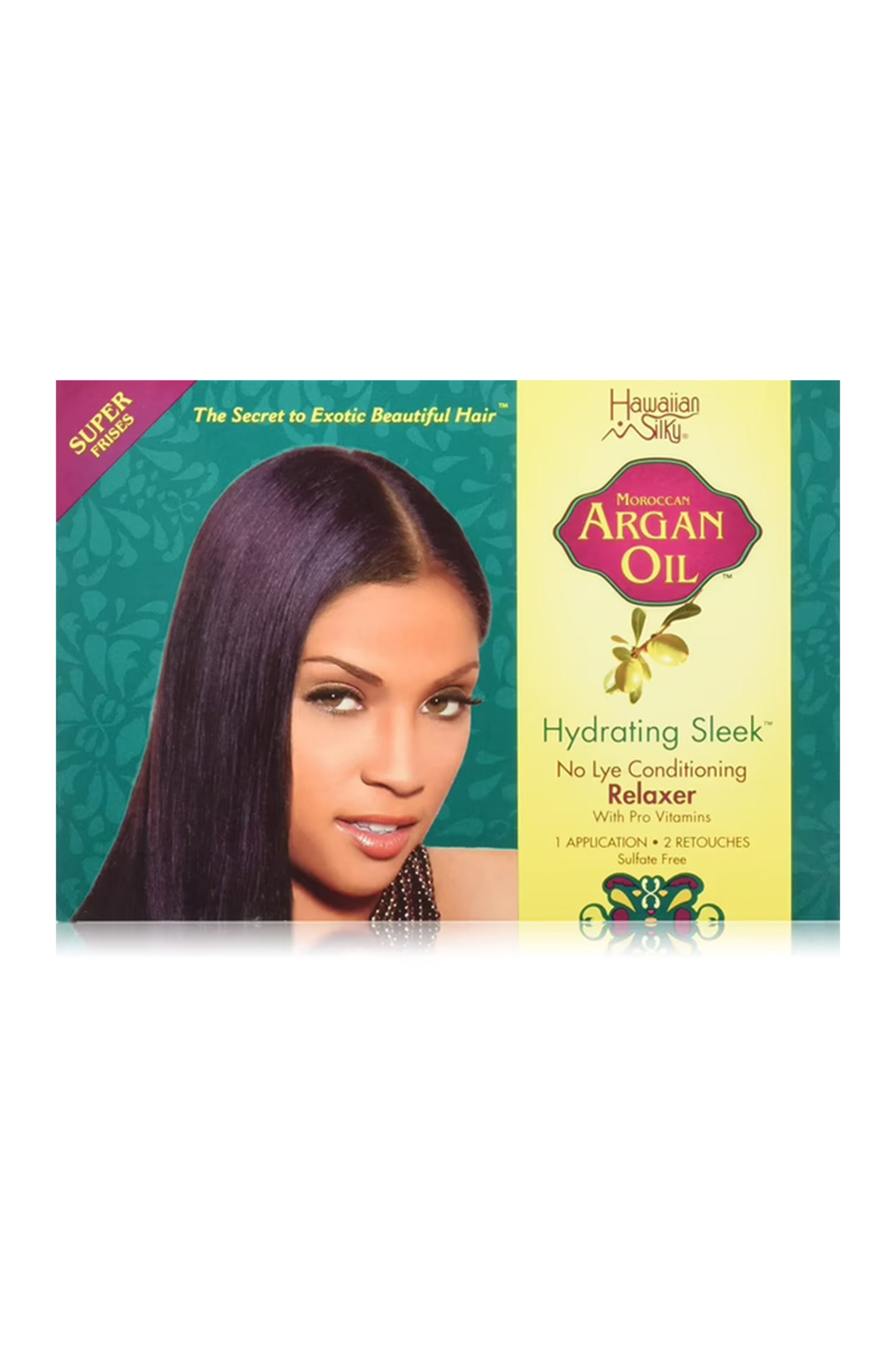 Hawaiian Silky Argan Oil Hydrating Sleek No Lye Relaxer Super