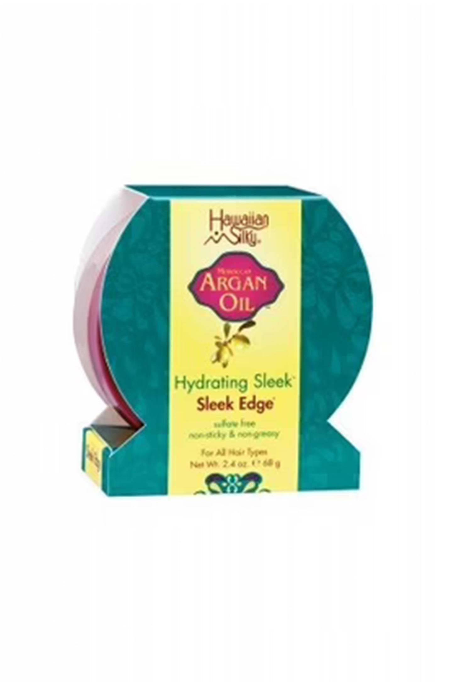 Hawaiian Silky Argan Oil Hydrating Sleek Sleek Edge 4 Oz