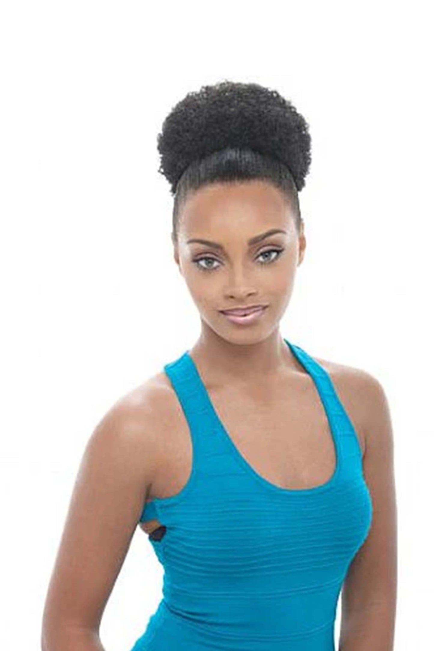 Janet Collection Noir Everytime Draw String - Afro Mini