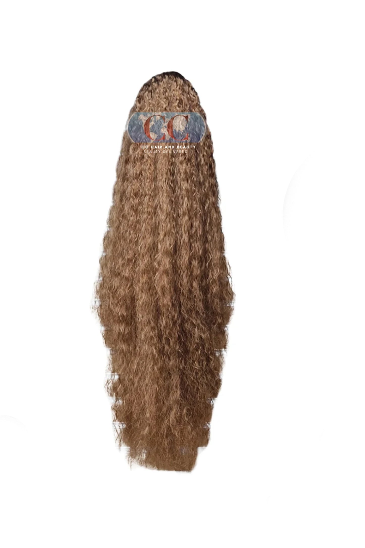 Janet Collection Synthetic Drawstring Ponytail - Berry D/S