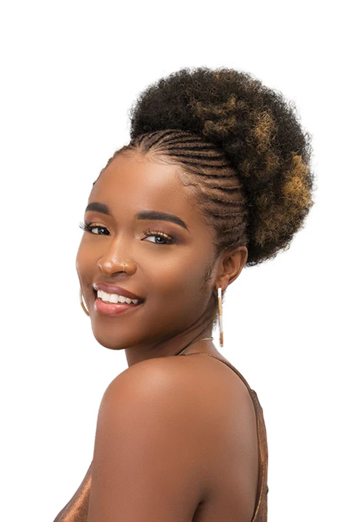 Janet Collection Synthetic Ponytail - Afro Perm String