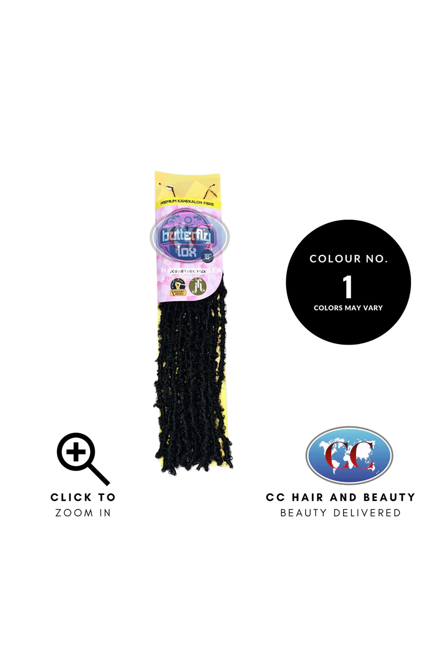 Jazzy Hair Braid Butterfly Lox 18" Double Value Pack