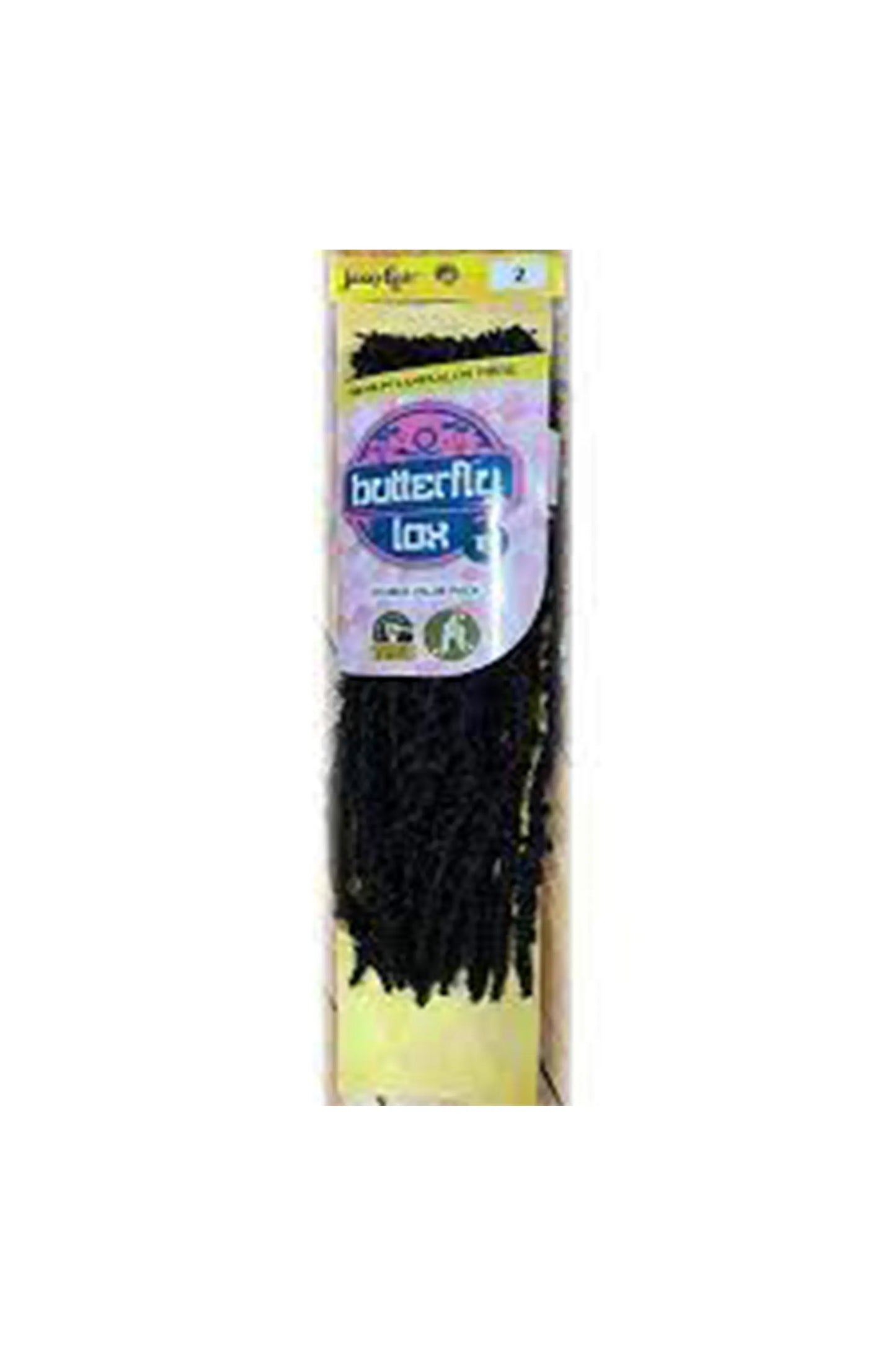 Jazzy Hair Braid Butterfly Lox 18" Double Value Pack