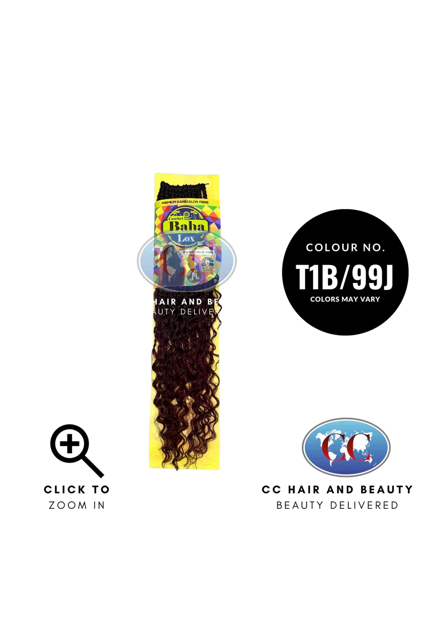 Jazzy Hair Crochet Baha Lox in 22" Double value Pack