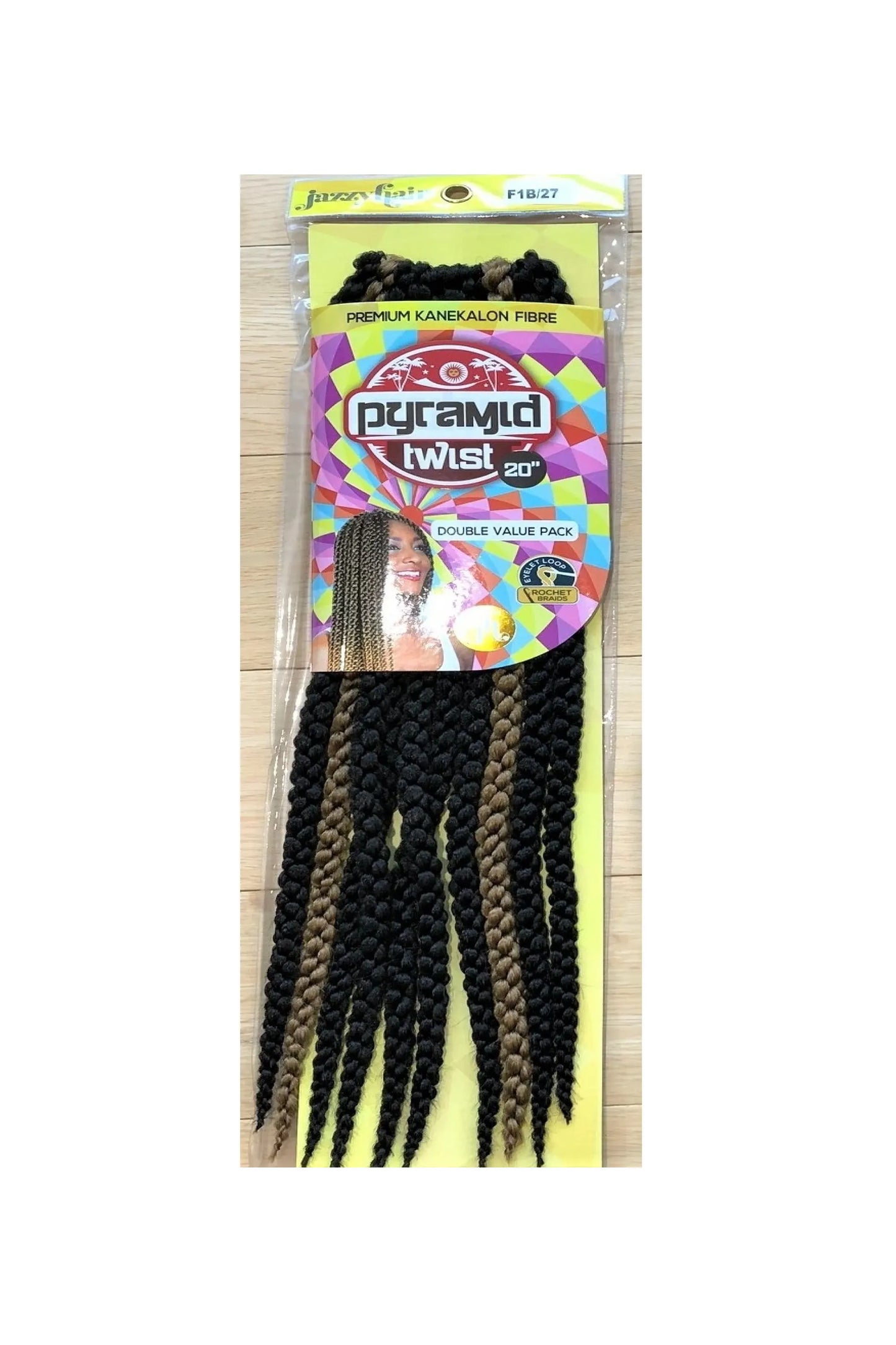 Jazzy Hair Pyramid Twist Crochet Hair - 20"