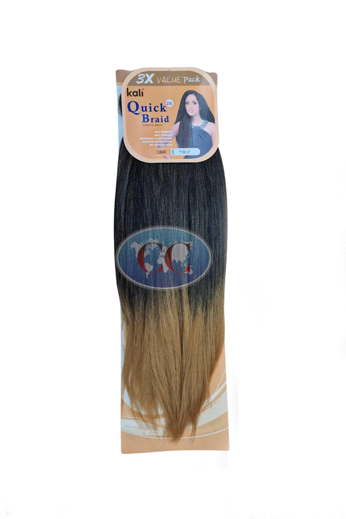 Kali Quick Braid Pre Strected Value Pack - 3 x 26"