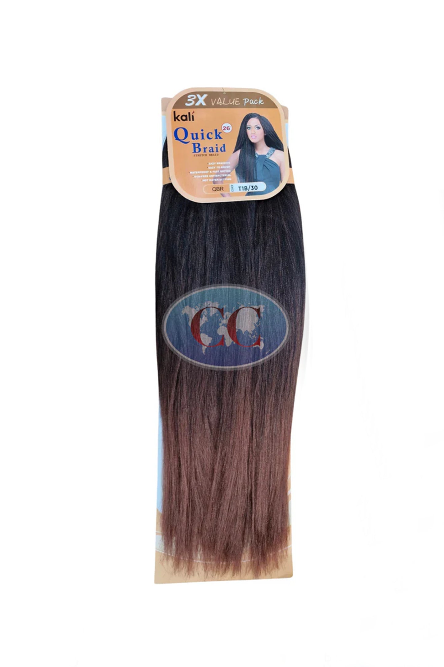 Kali Quick Braid Pre Strected Value Pack - 3 x 26"