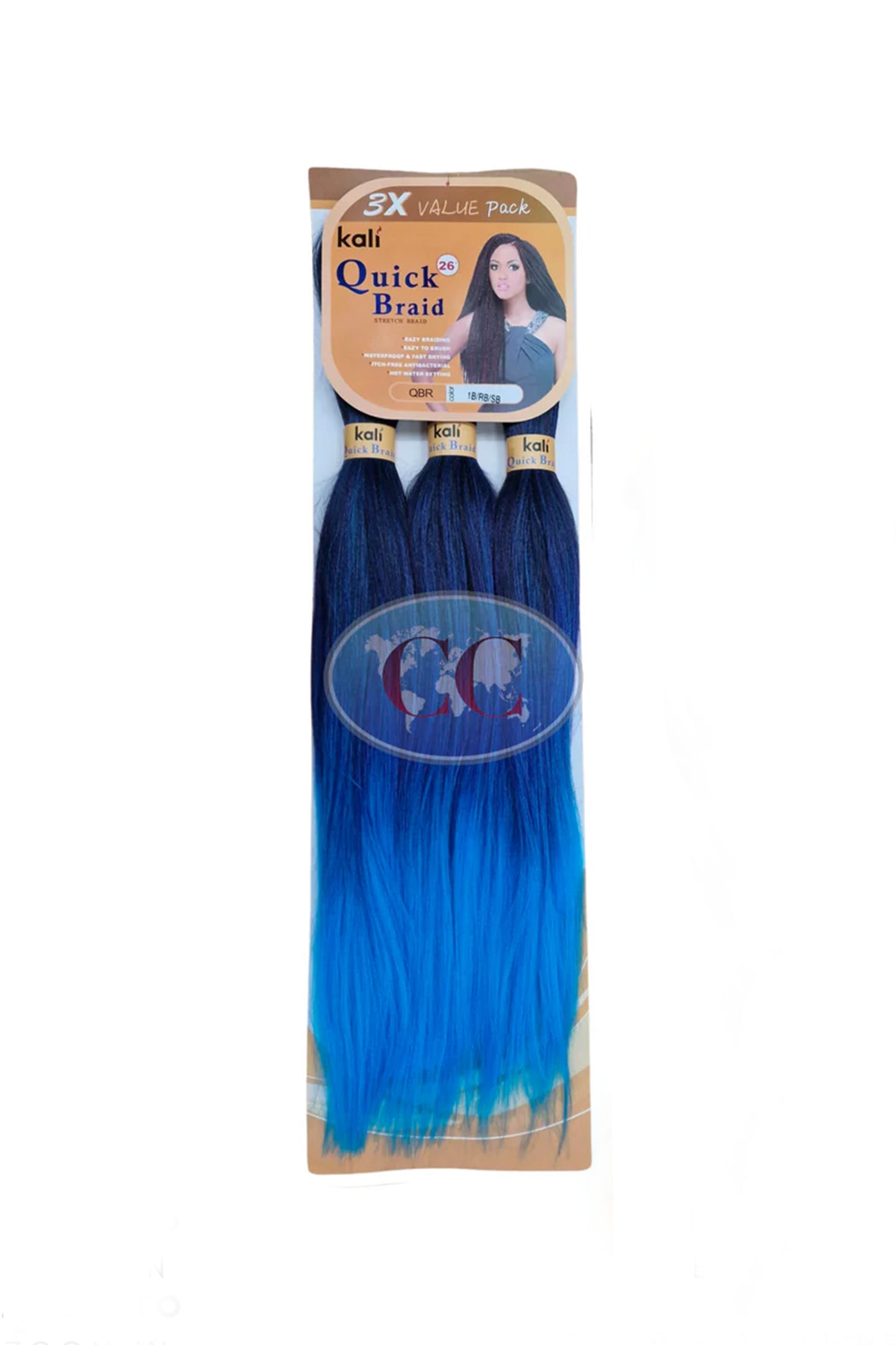 Kali Quick Braid Pre Strected Value Pack - 3 x 26"