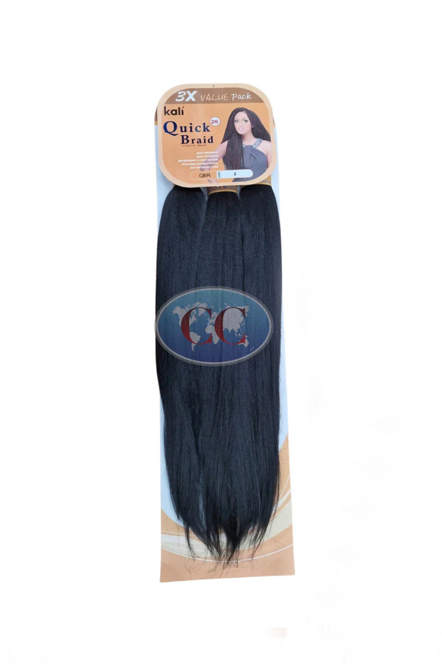 Kali Quick Braid Pre Strected Value Pack - 3 x 26"