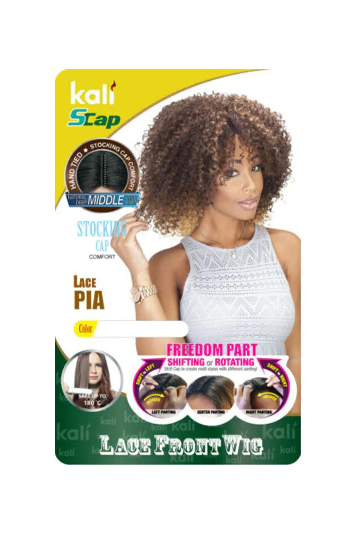 Kali Synthetic Hair Freedom Part Lace Wig - Pia