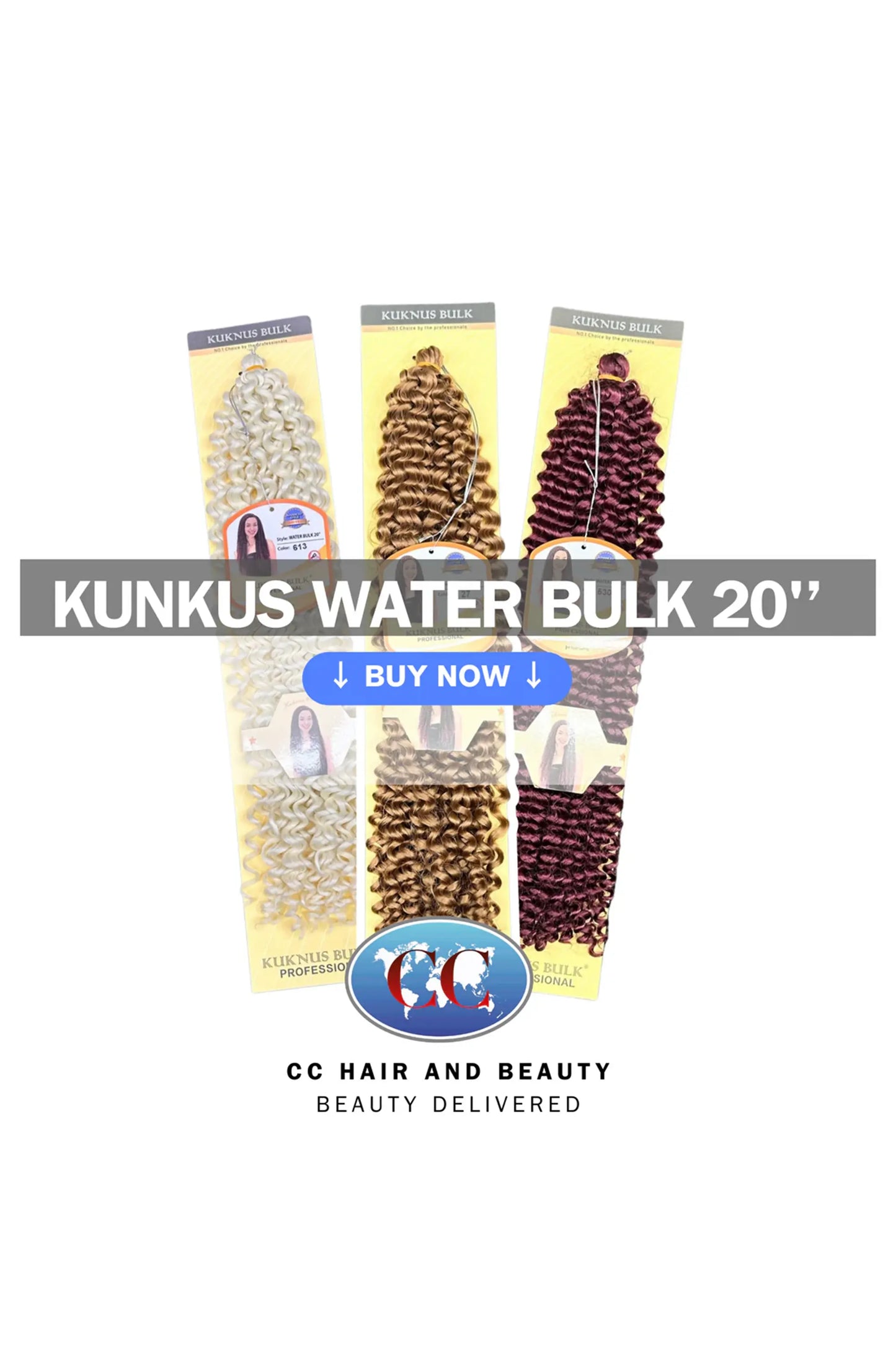 Kuknus Collection Crochet Water Bulk 20''