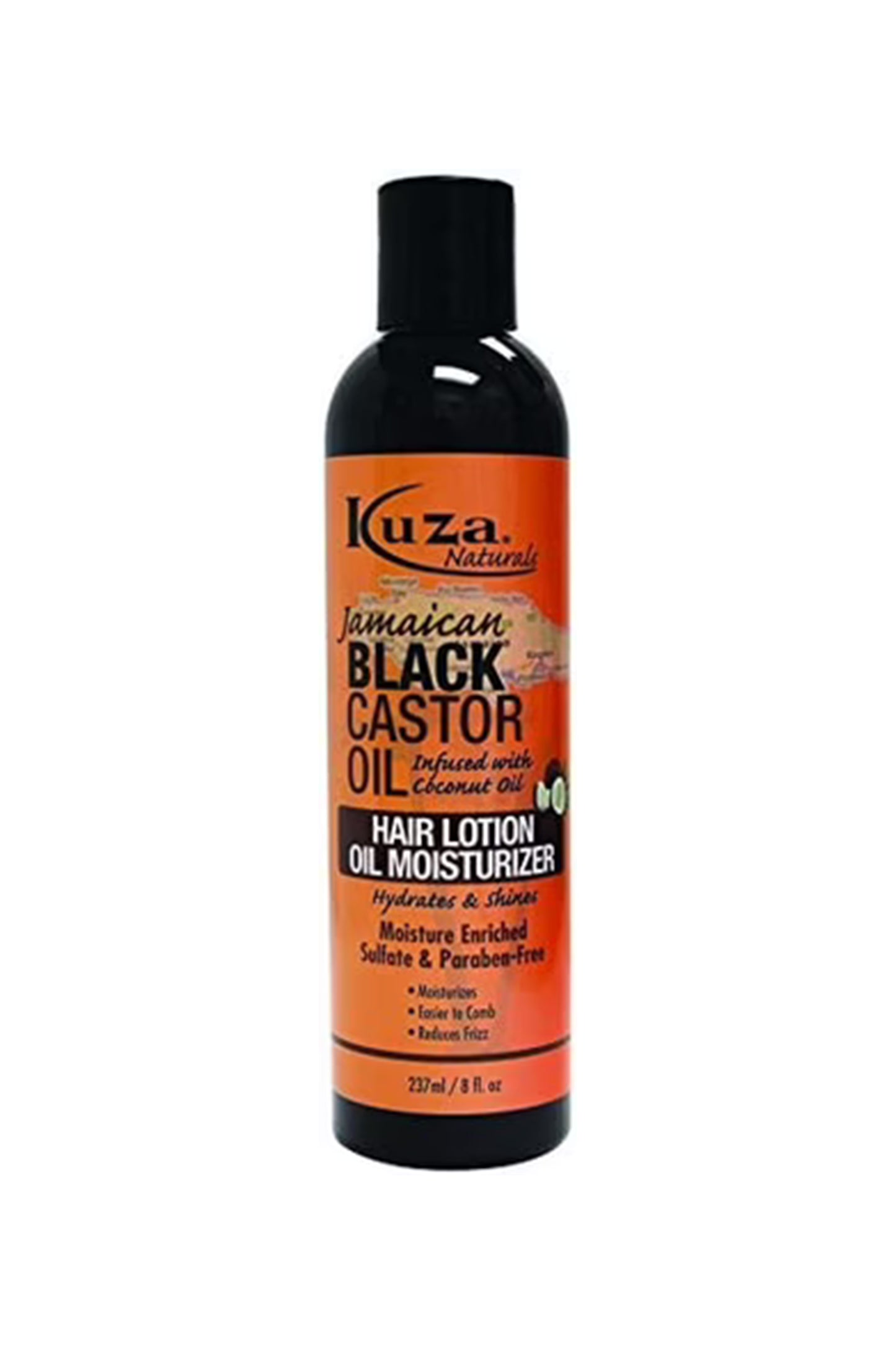 Kuza Jamaican Black Castor Oil Moisturizer Hair Lotion 8 Oz