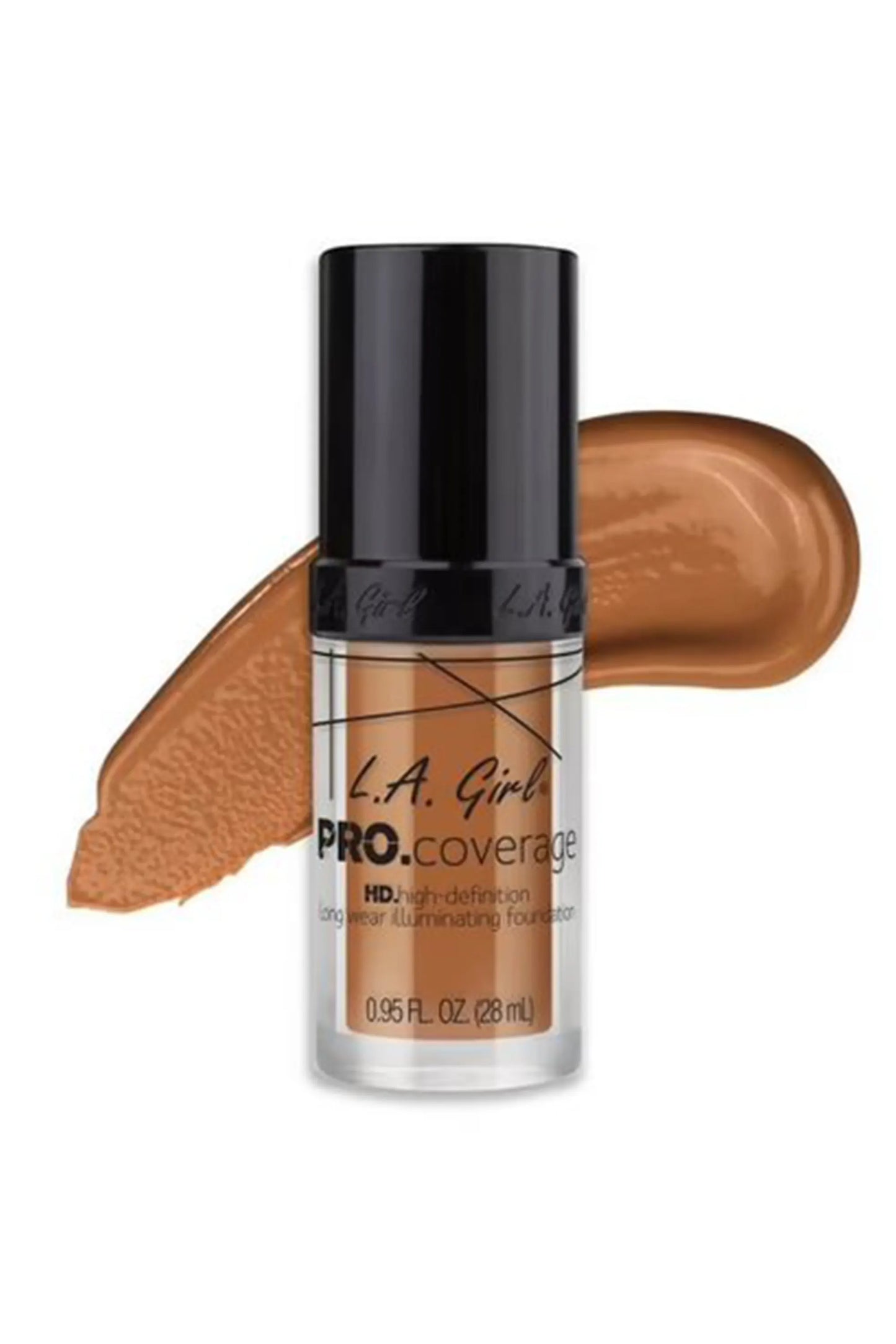 L.A. Girl PRO Coverage HD Foundation - Warm Caramel