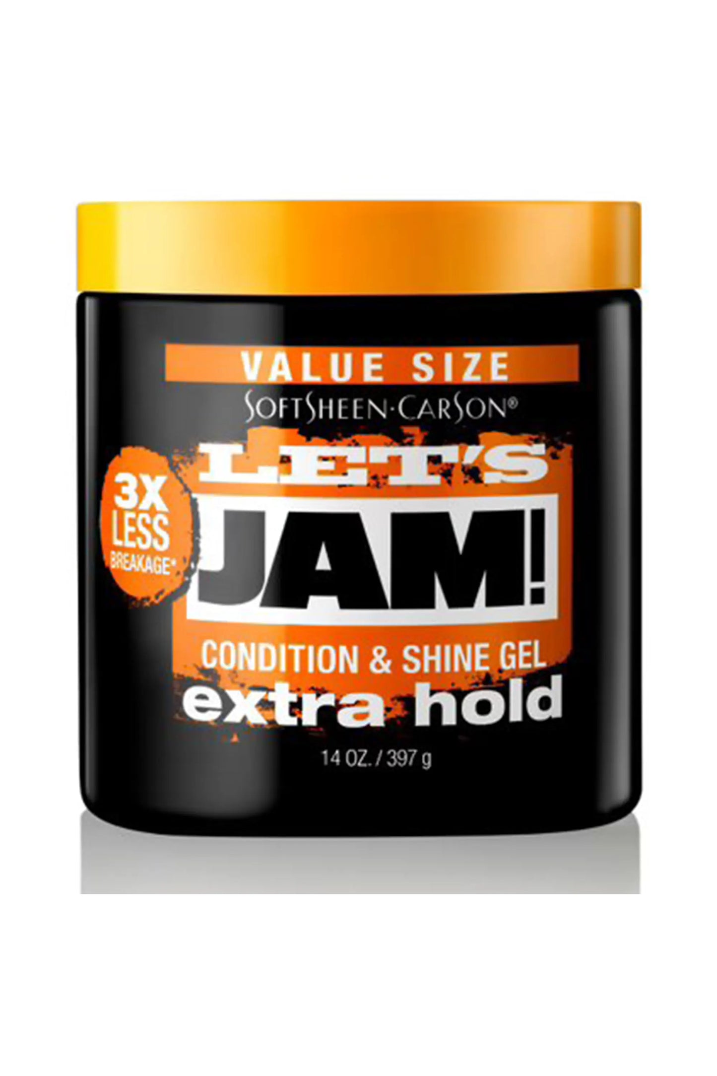 Let's Jam Extra Hold Shining And Conditioning Gel, 14 Oz 397g