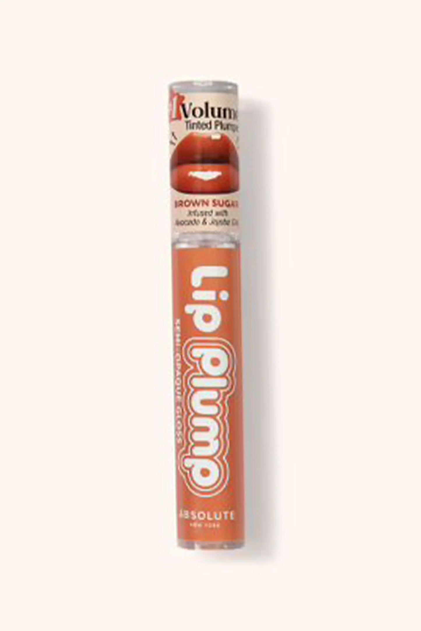 Lip Plump Semi-Opaque Gloss Brown Sugar