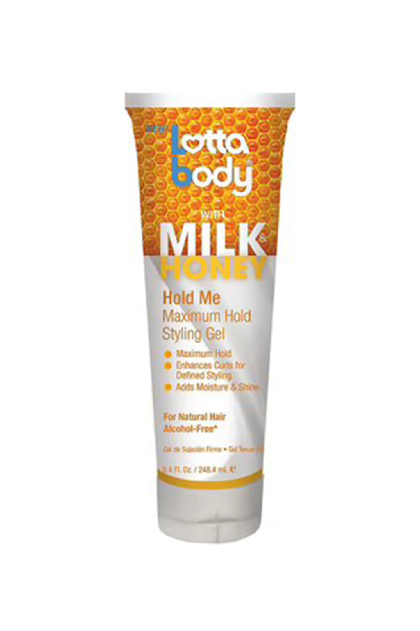 Lottabody Milk & Honey Hold Me Maximum Hold Styling Gel 8.4oz