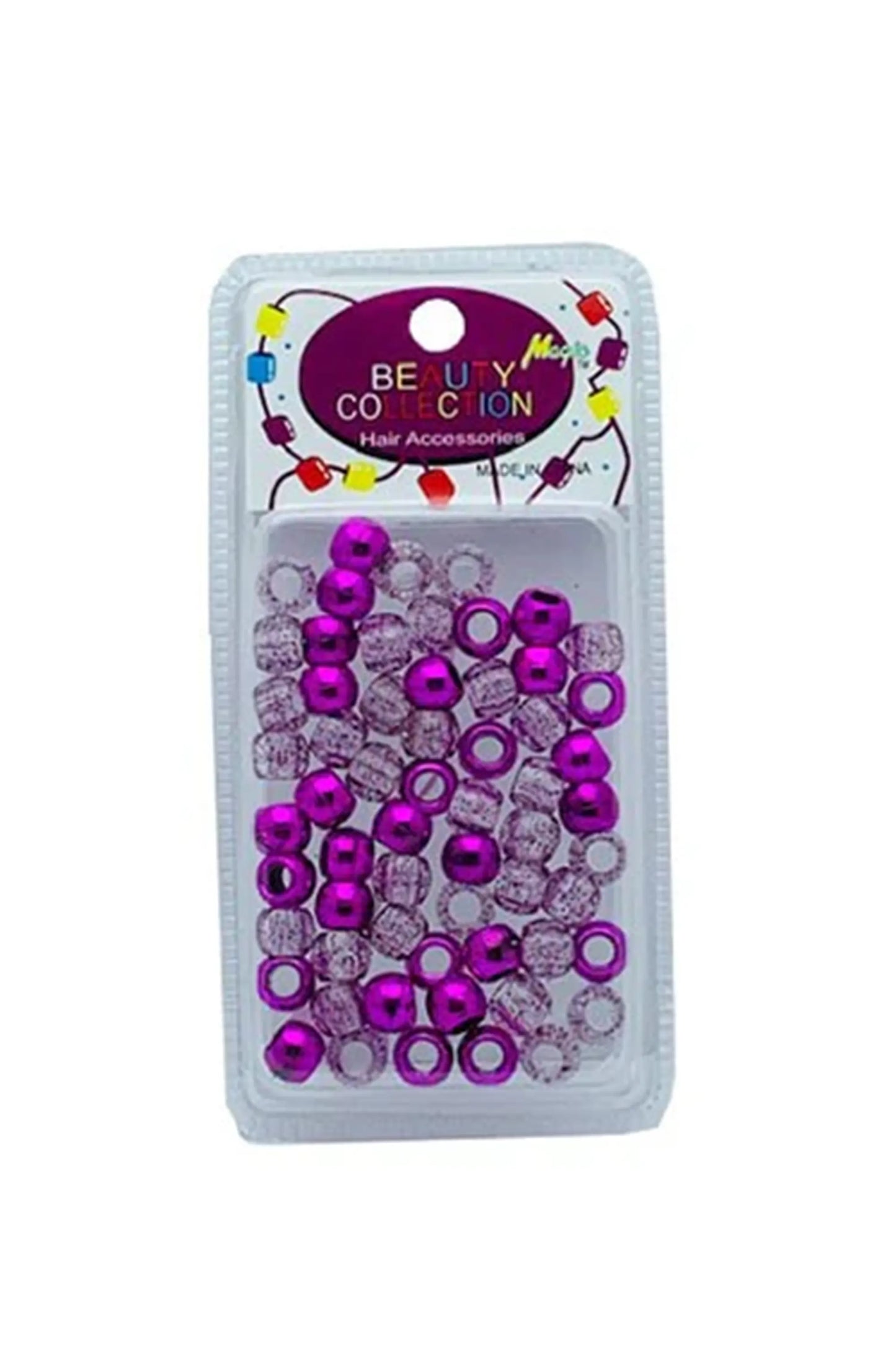 MAGIC COLLECTION Metallic & Glitter Beads Mix