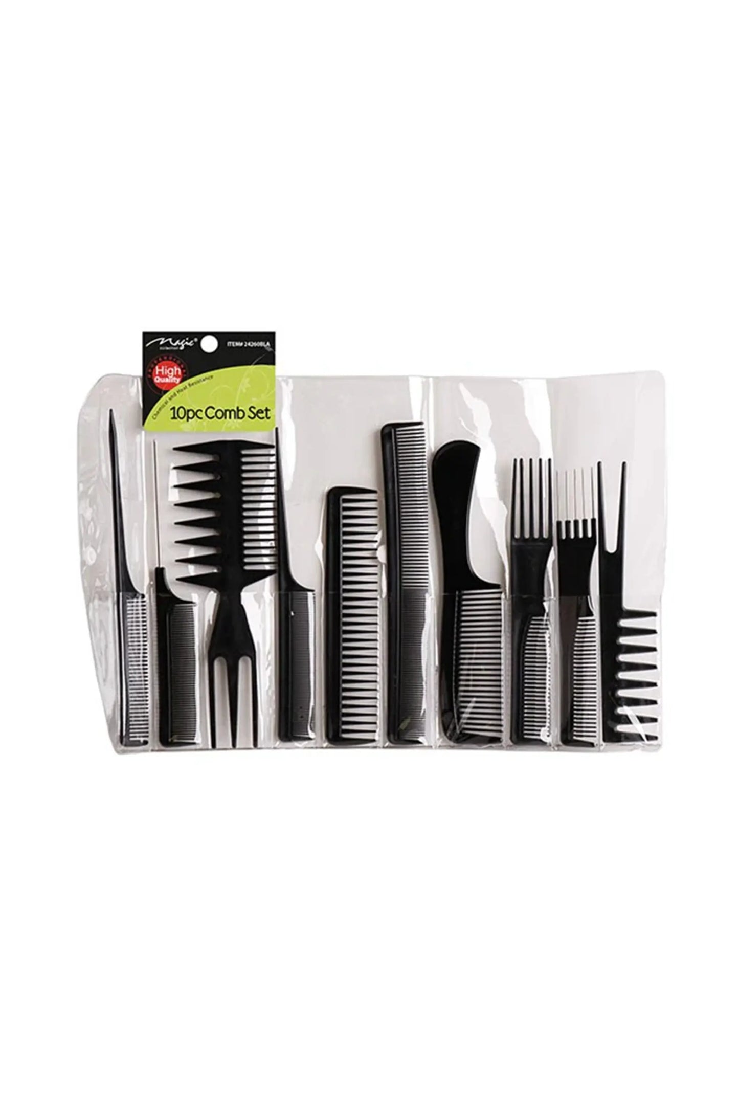 Magic Collection 10Pc Comb Set - Item #24260Bla