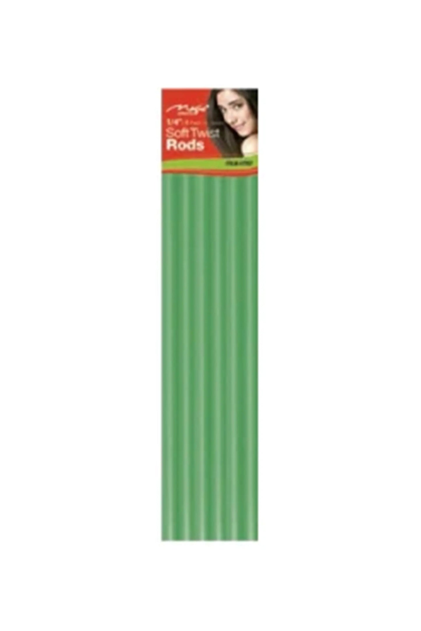 Magic Collection 10" Soft Twist Rods - 6 Pack