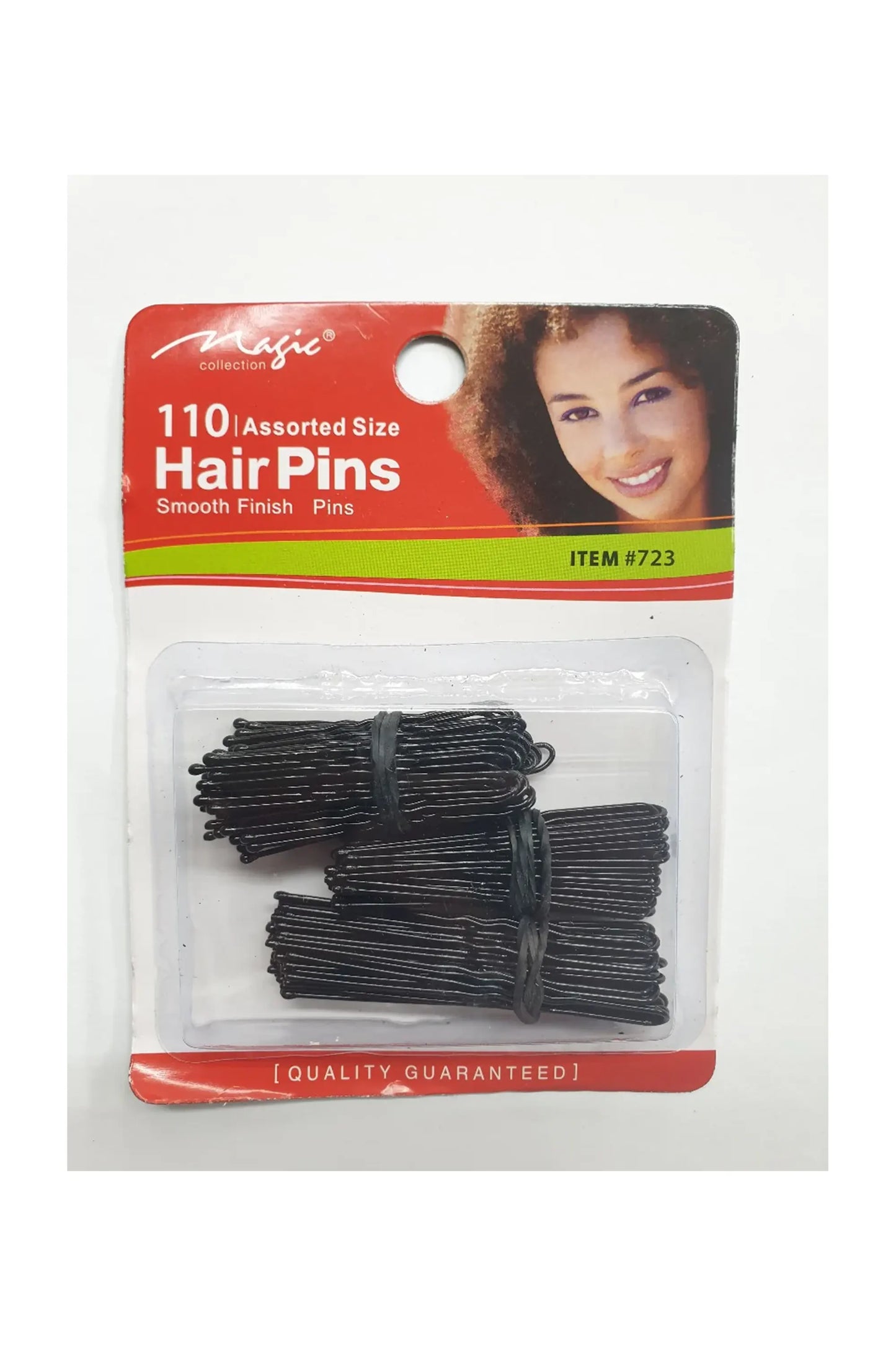 Magic Collection 110Pcs Assorted Size Hair Pins #723
