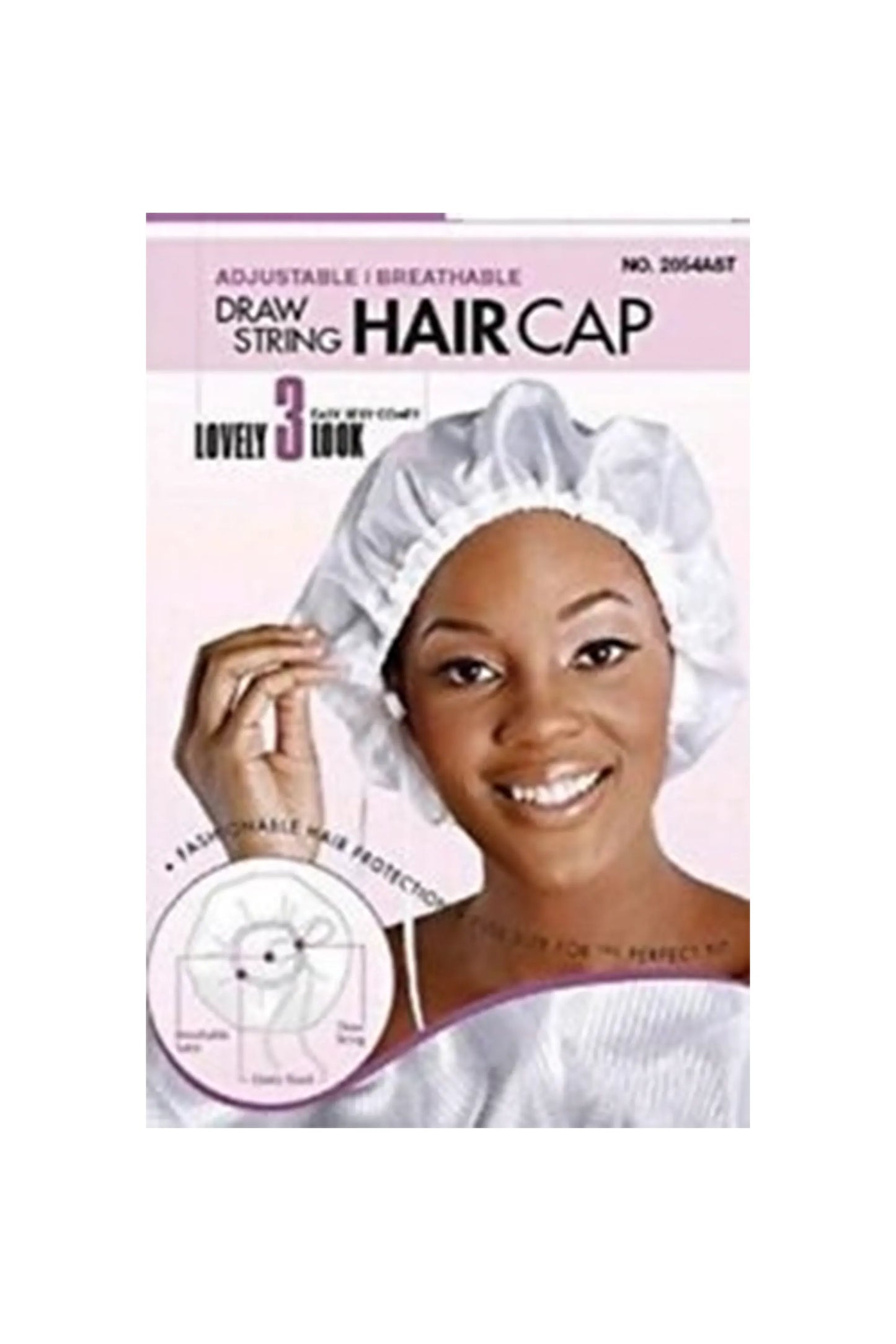 Magic Collection Adjustable- Breathable Drawstring Hair Cap 2054Ast