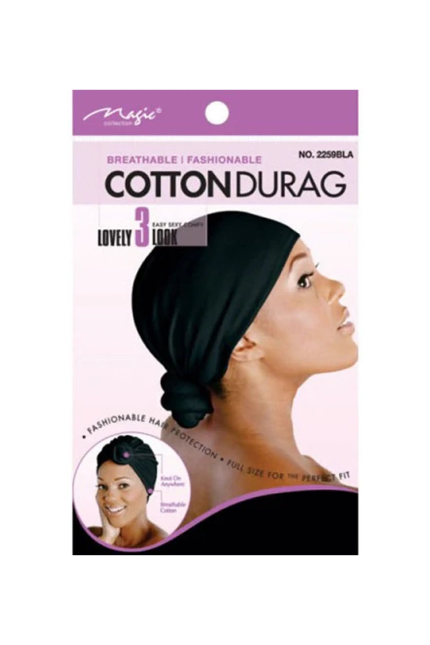 Magic Collection Cotton Durag - 2259Ast