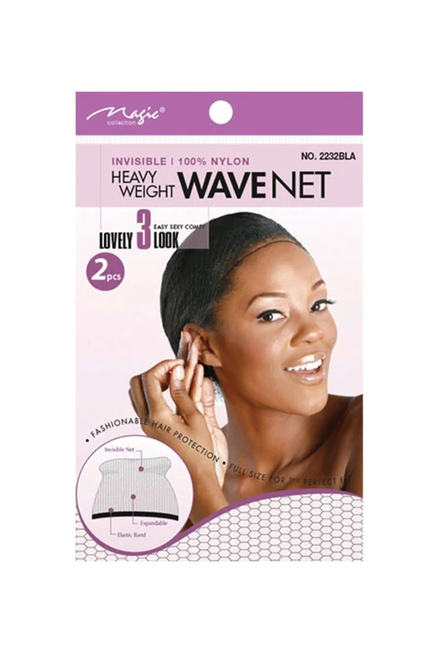 Magic Collection Heavy Weight Wave Net #2232Bla