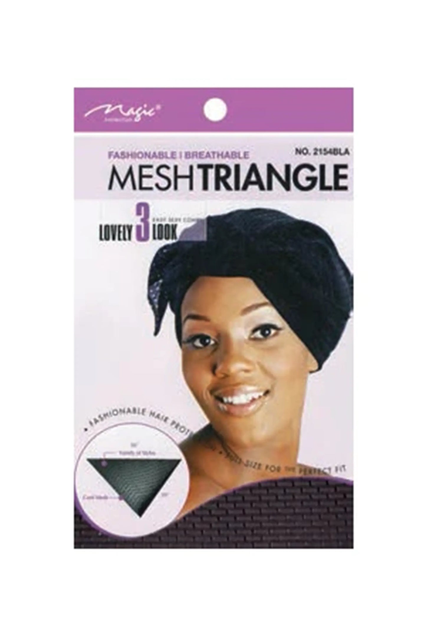 Magic Collection Mesh Triangle - No.2154Bla