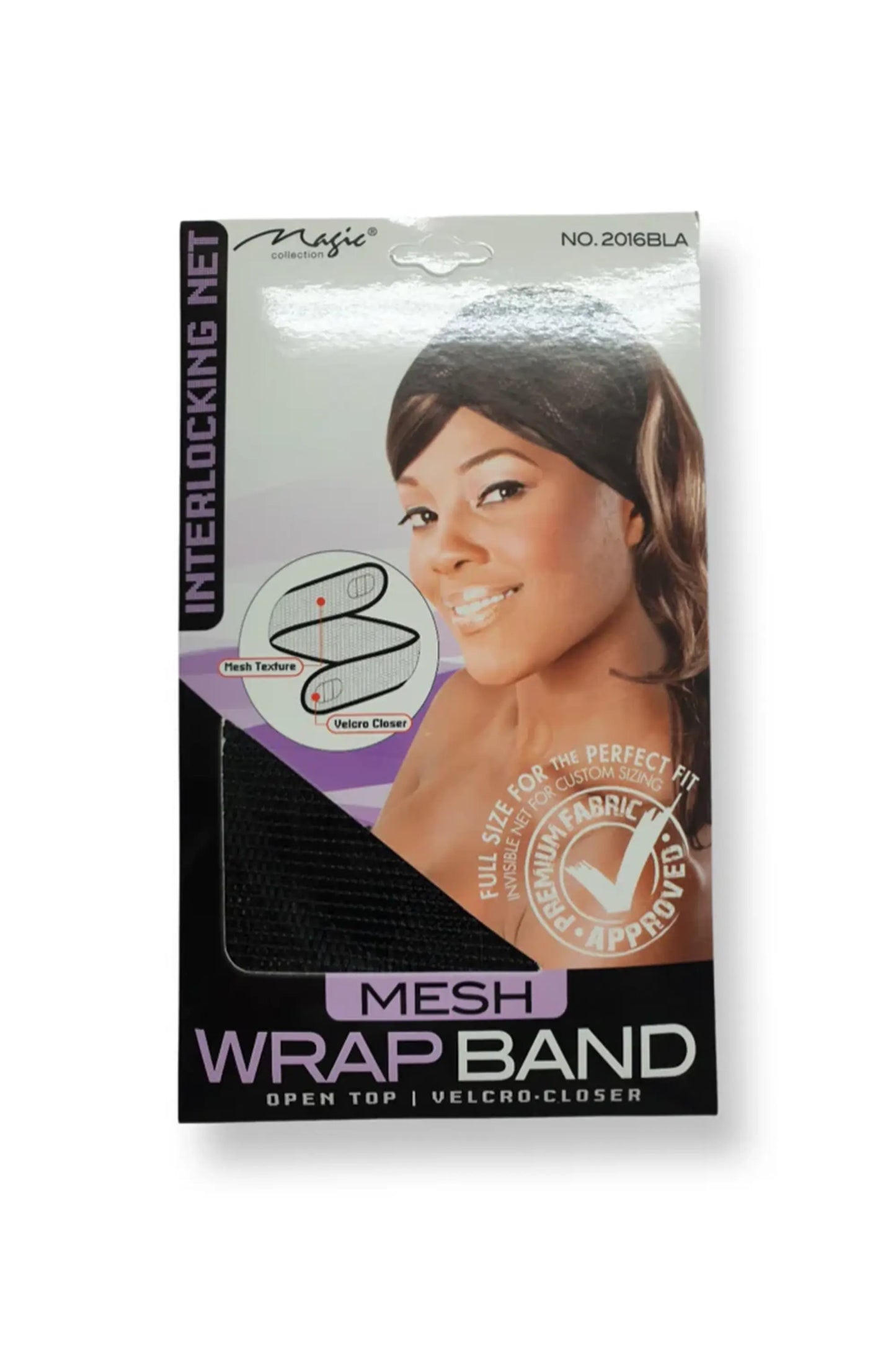 Magic Collection Mesh Wrap Cap No. 2016Bla