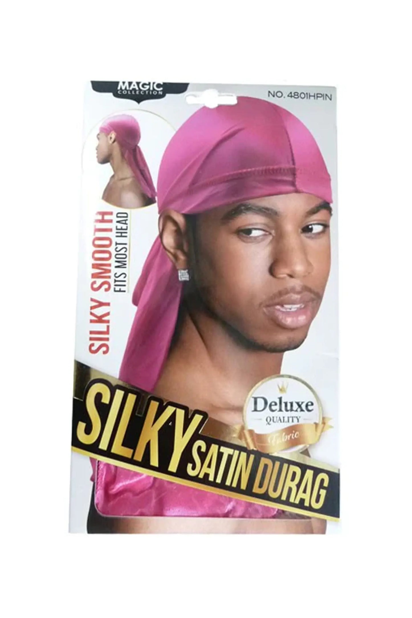 Magic Collection Silky Satin Durag - 4801HPIN
