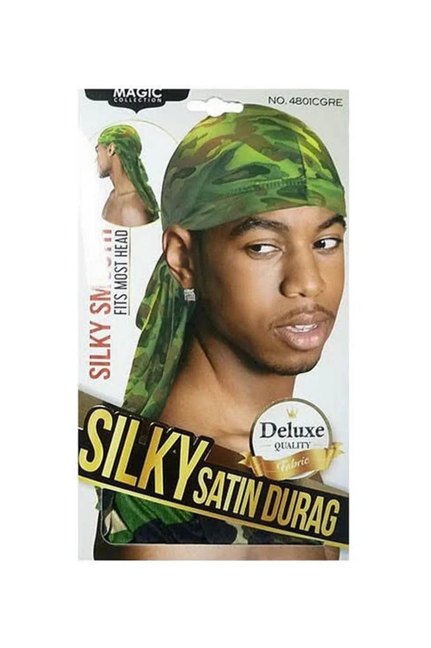 Magic Collection Silky Satin Durag No.4801Cgre